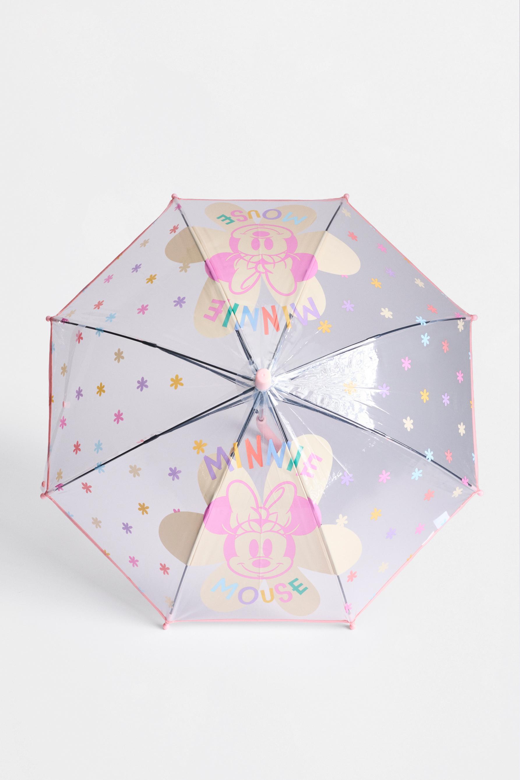 Minnie Mouse ©Disney transparent umbrella — PINK TONES