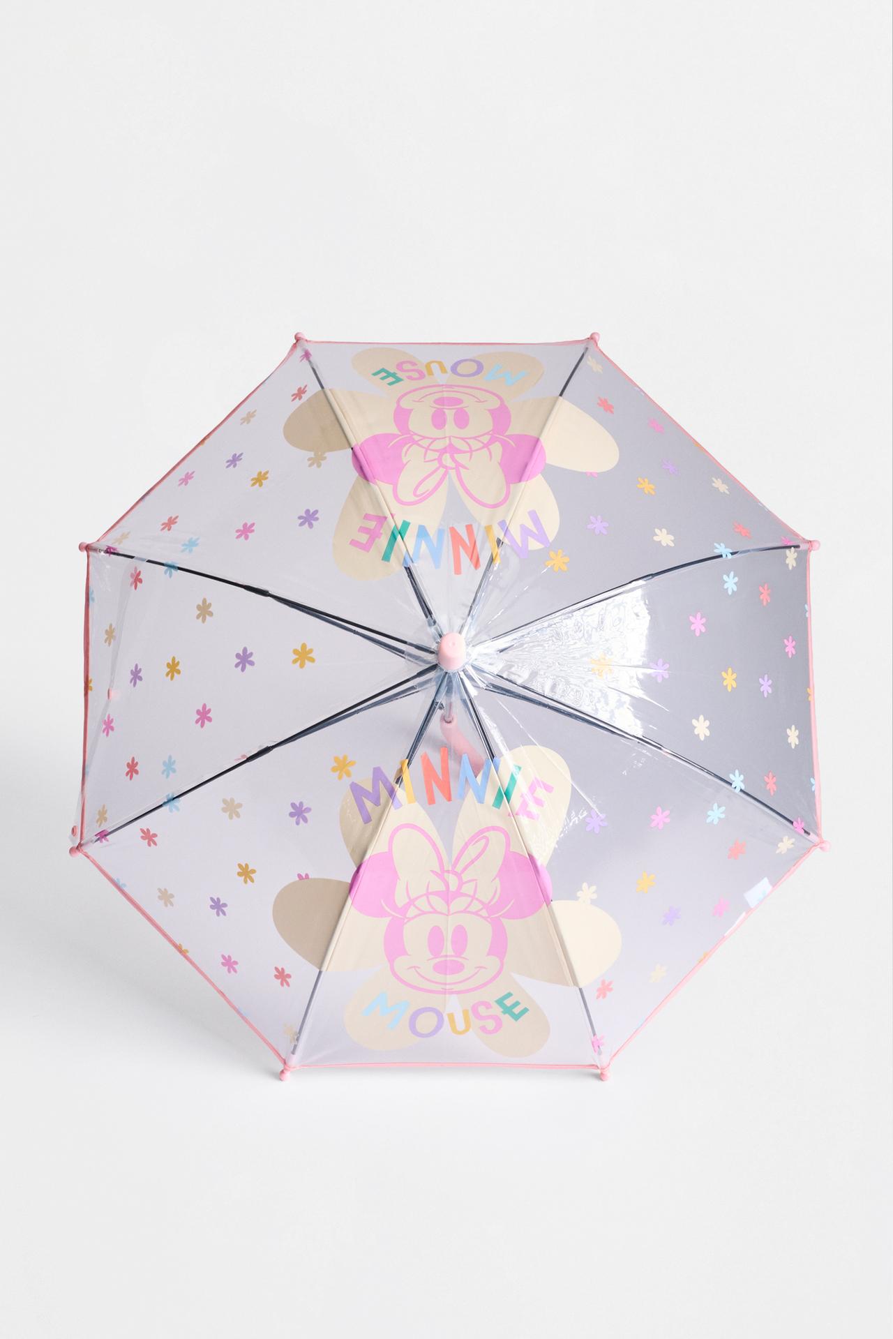 Minnie Mouse ©Disney transparent umbrella — PINK TONES