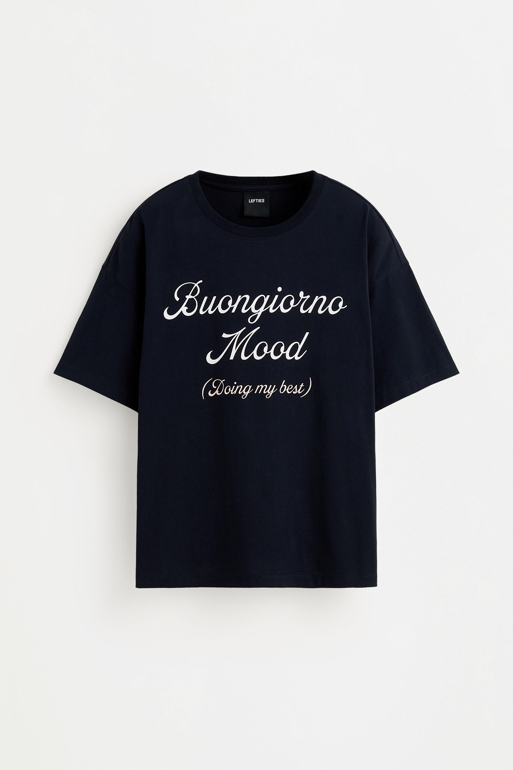 Printed short pyjamas — NAVY