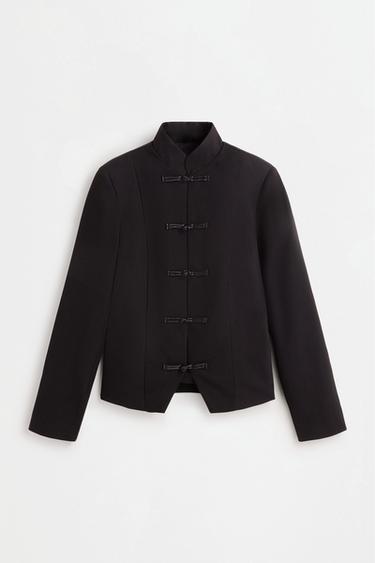 Toggle blazer — BLACK 6