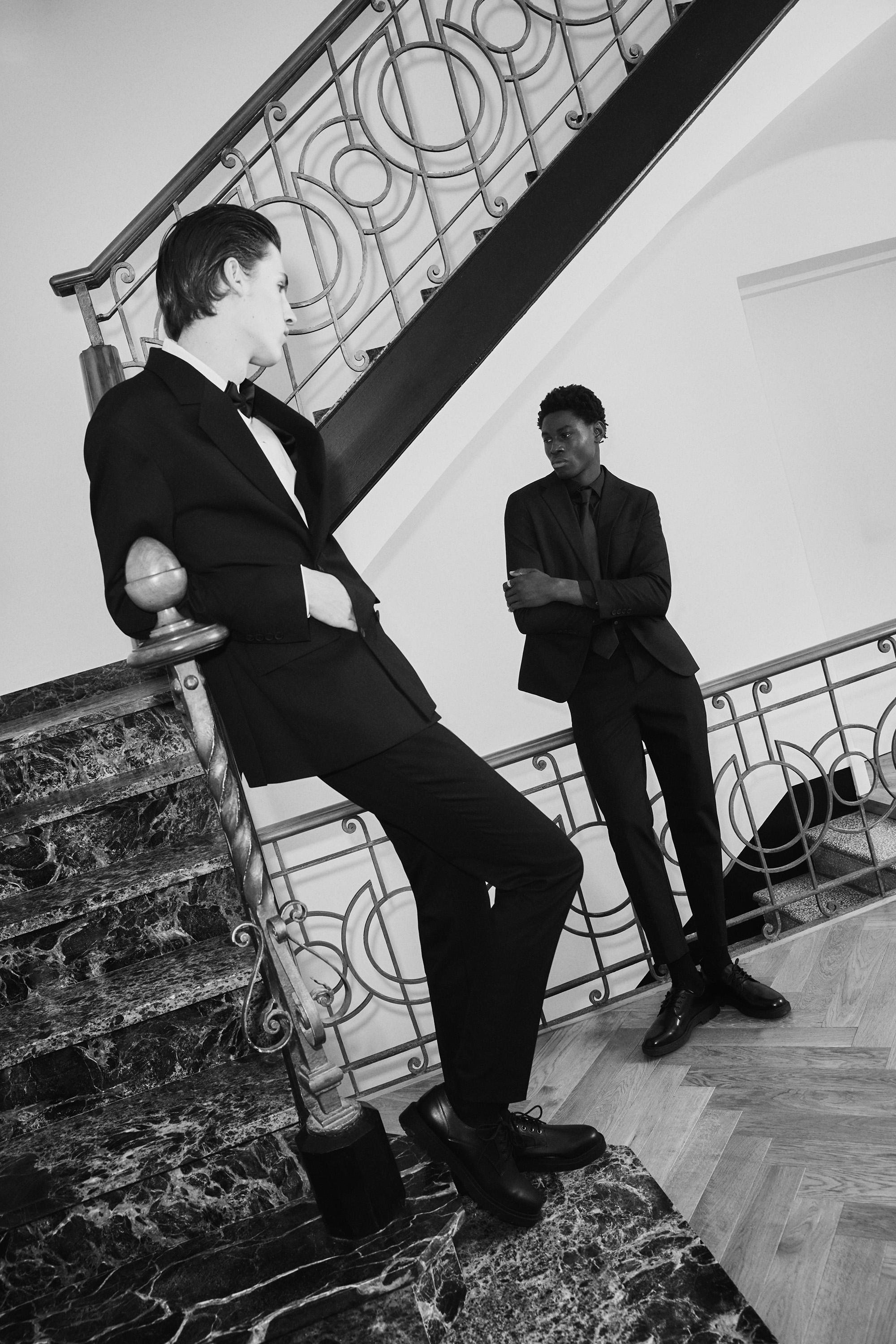 Suit blazer — BLACK