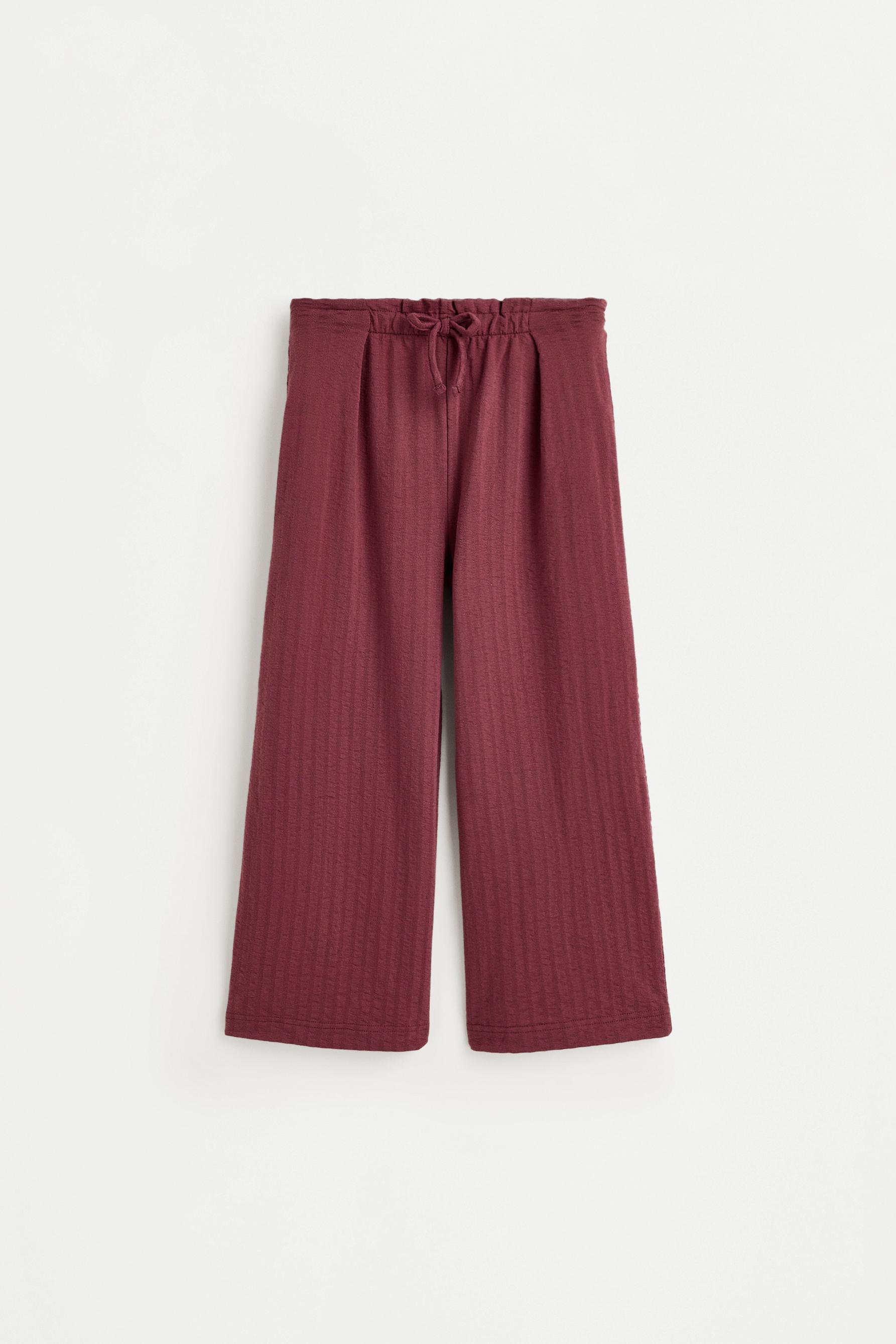 Bias cut culottes — PLUM