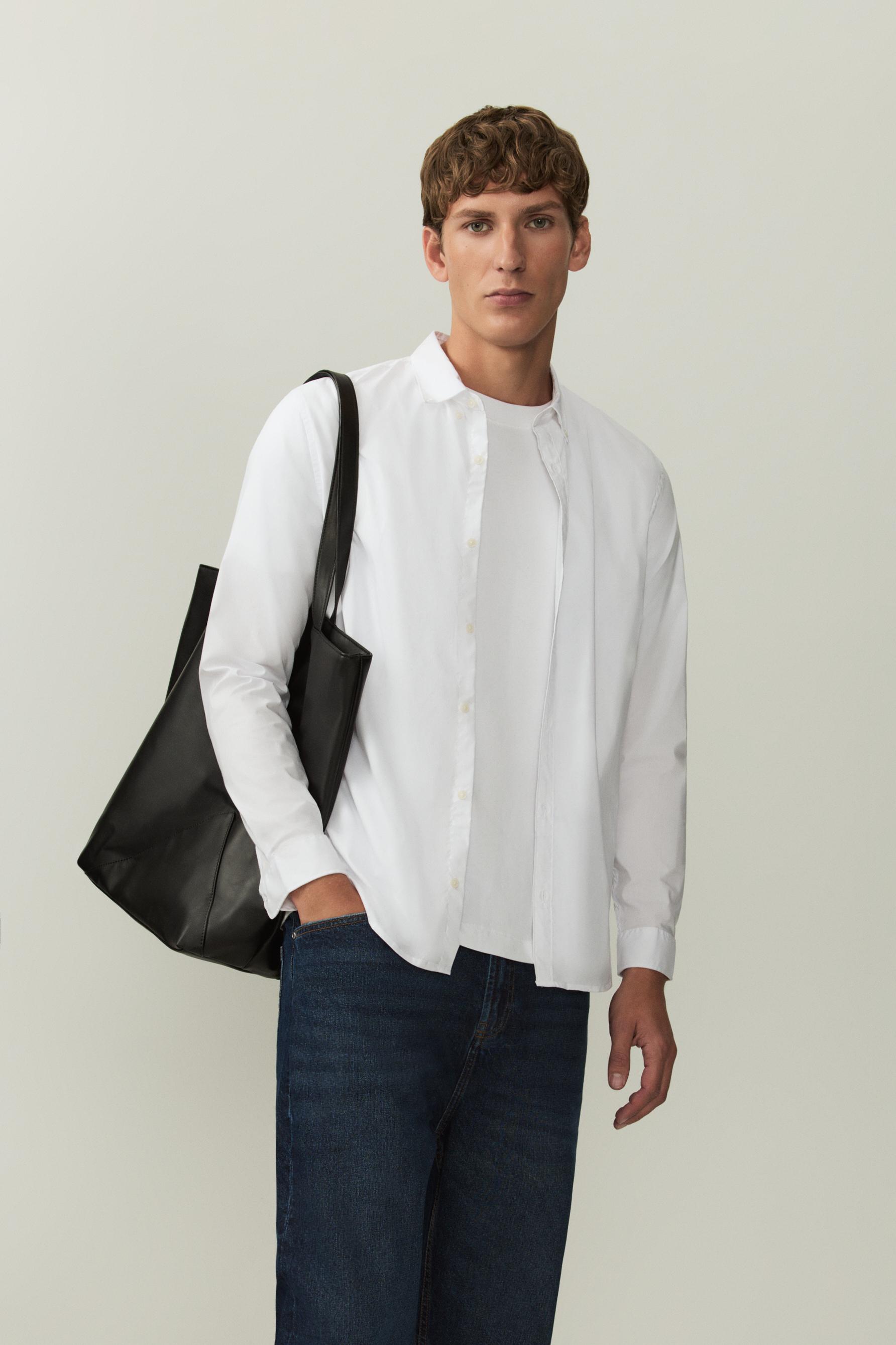 Basic shirt — WHITE