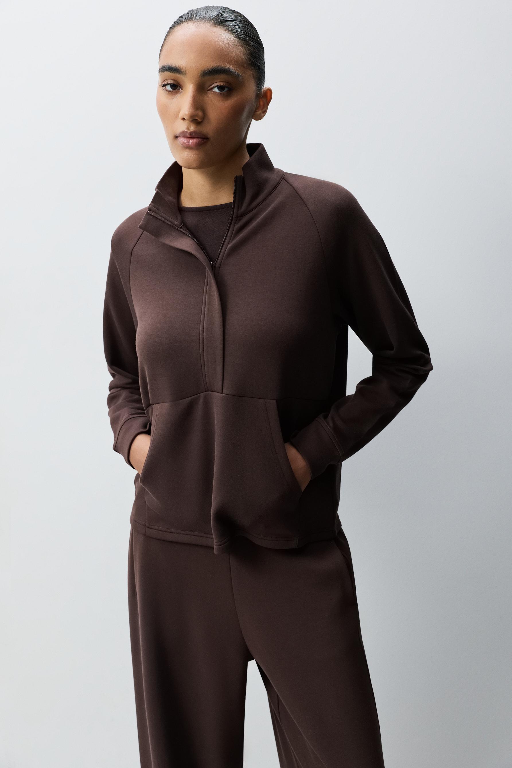 Sudadera felpa fluida