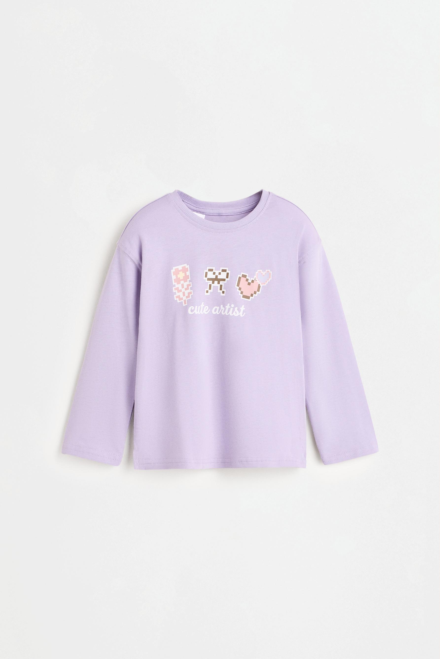 Pack of 2 assorted T-shirts — POWDER MAUVE