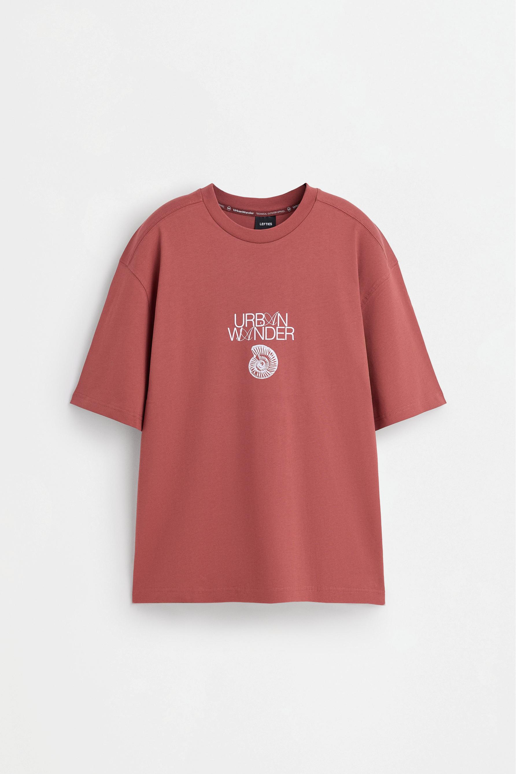 Printed T-shirt — RUSSET
