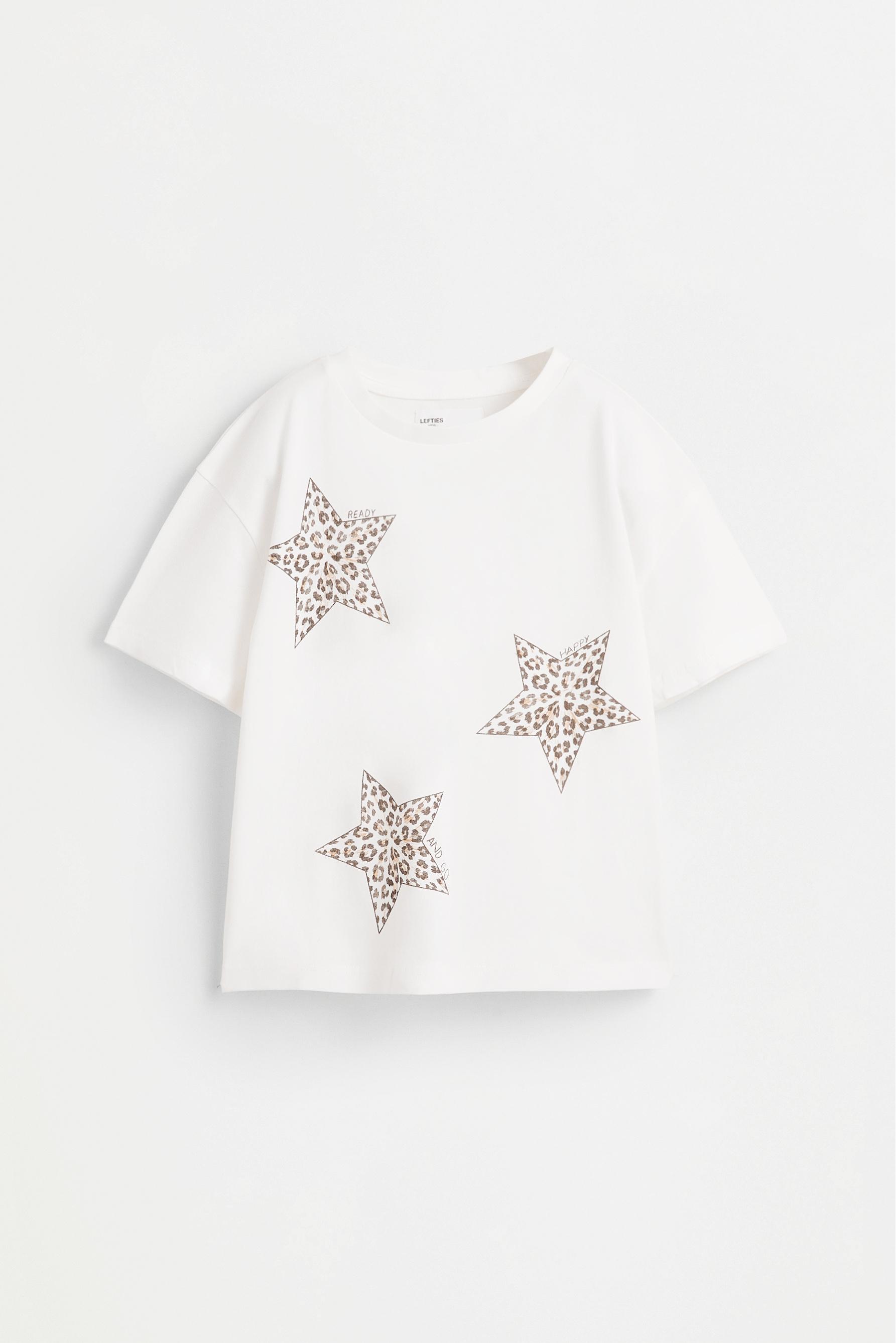Printed T-shirt — WHITE
