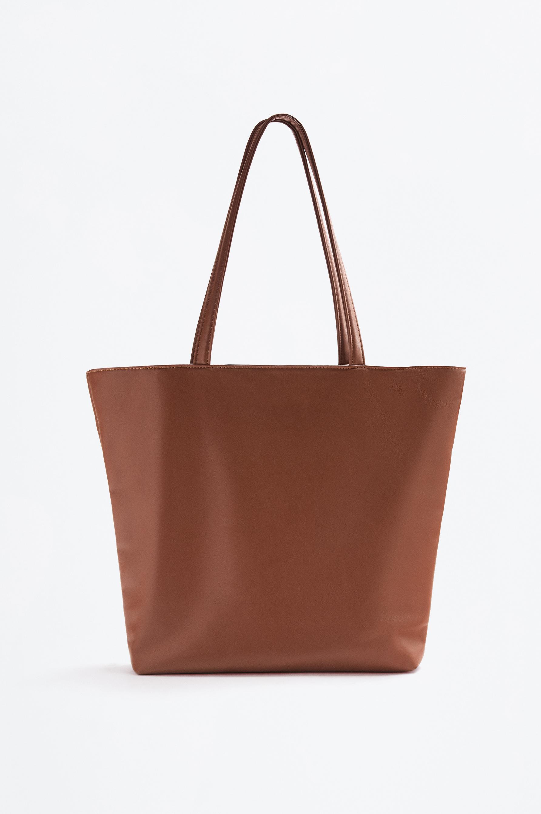 Bolso shopper textura