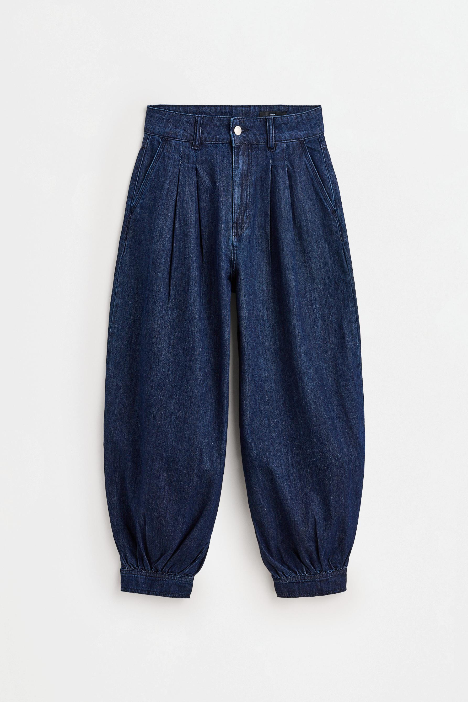 Indigo sarouel jeans — NAVY