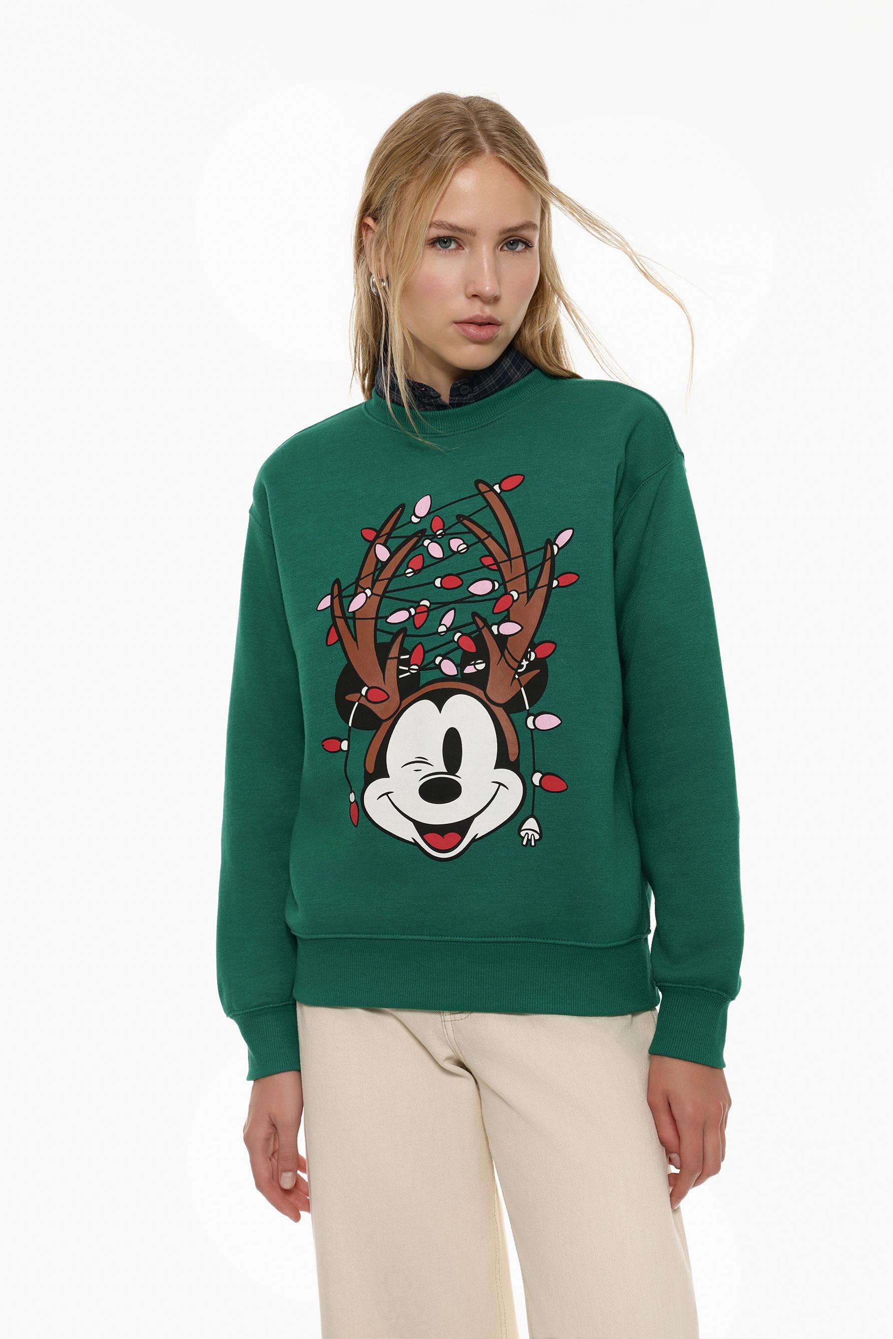Sueter Navideño Sueter NavideÃ±o Mickey Mouse Sudadera NavideÃ±a
