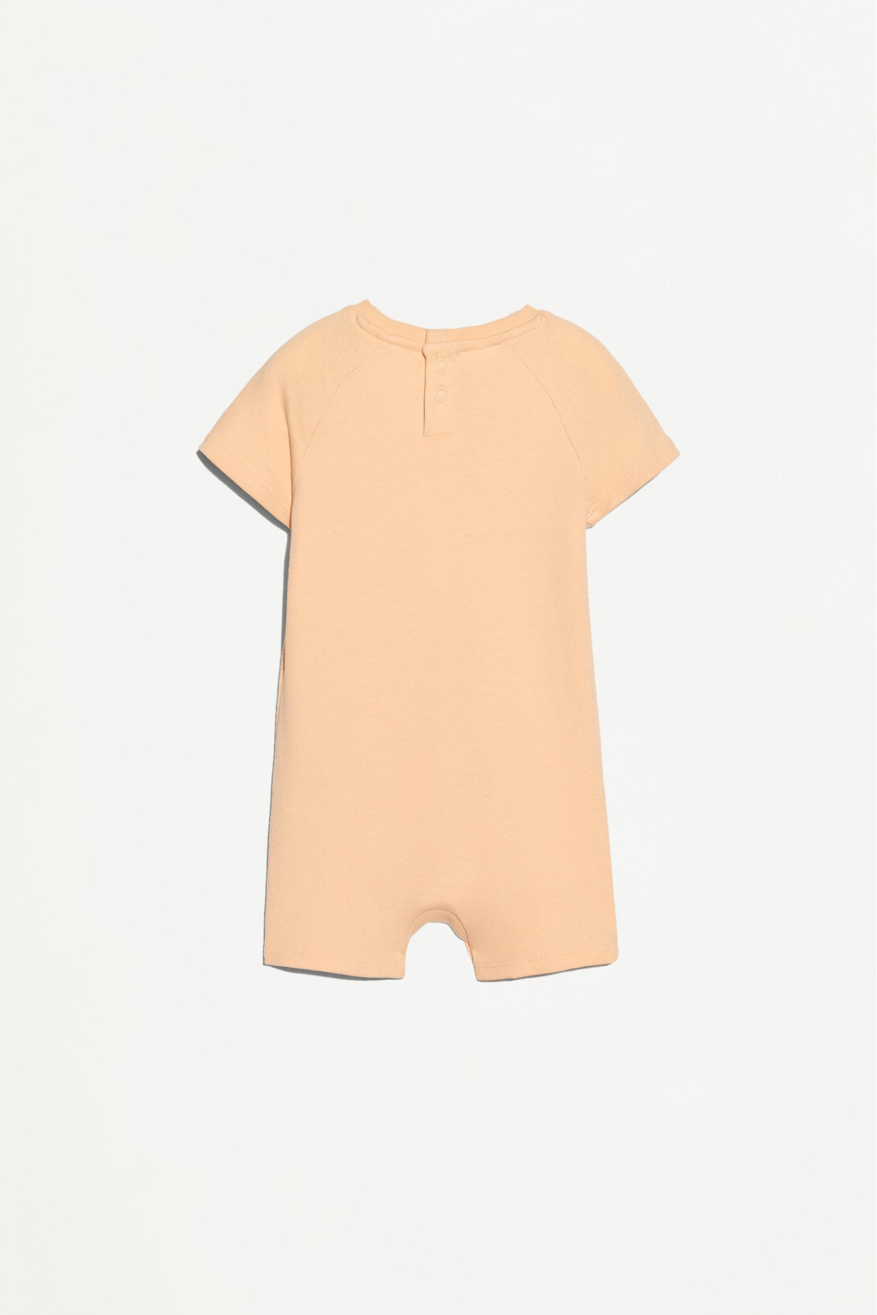 Pack of 2 short one-piece sleepsuits — ORANGE