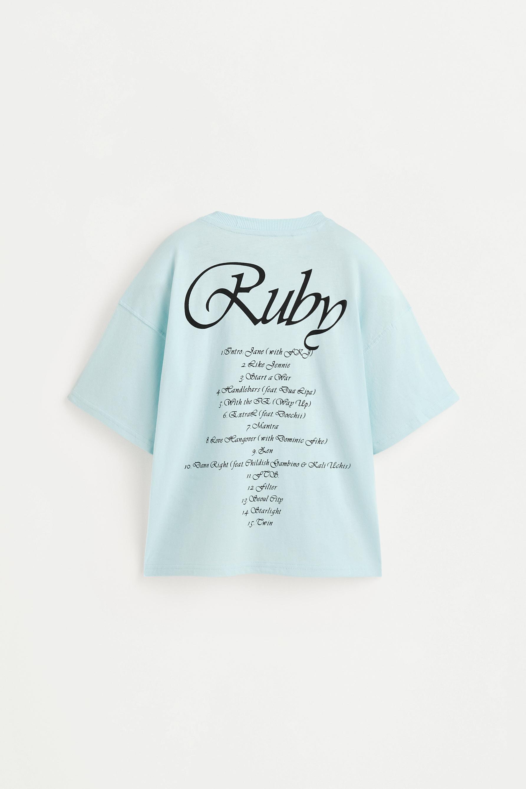 Jennie Ruby T-shirt — PALE BLUE