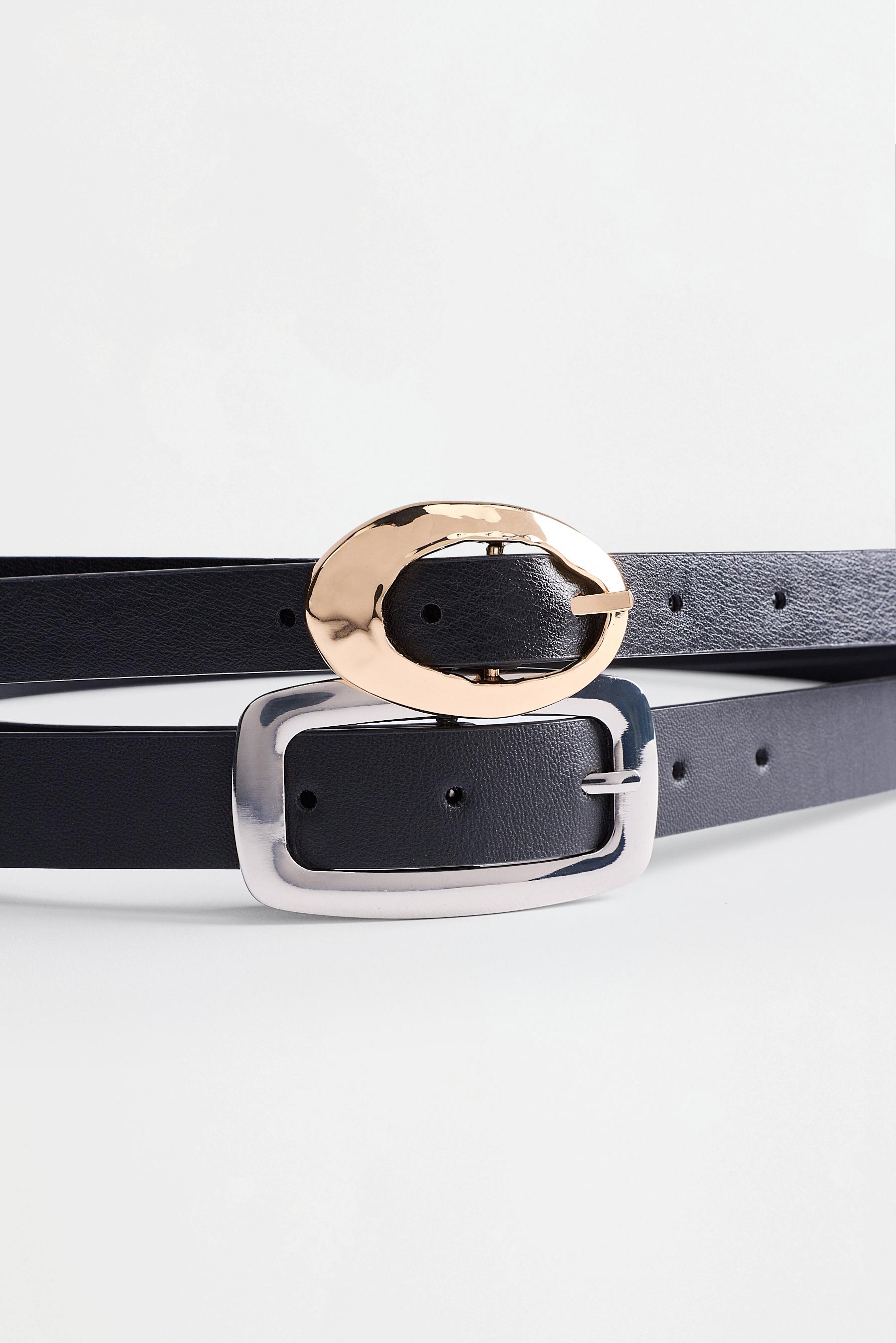 Basic 2-pack of belts — PEARL MARL