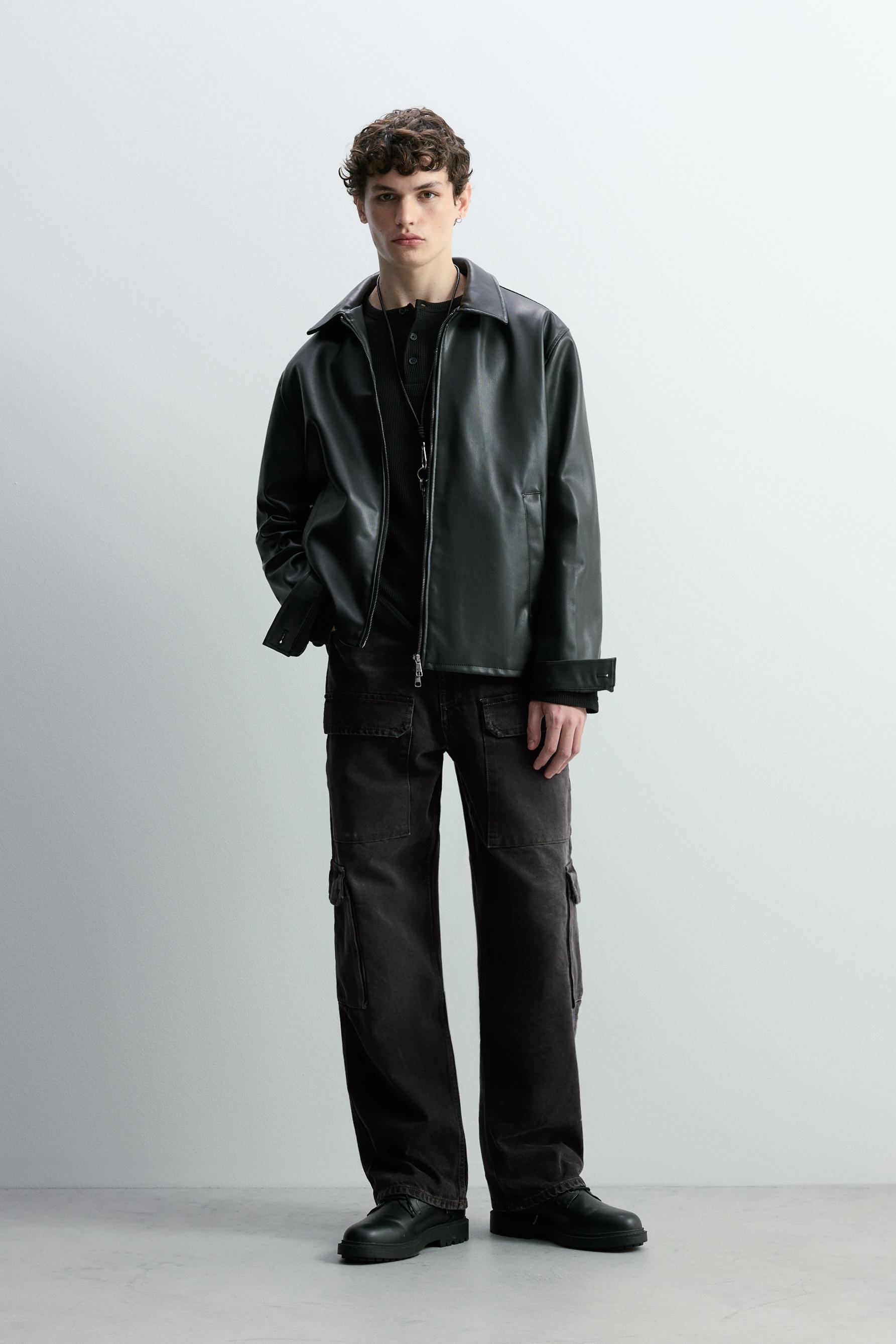 Jeans baggy multicargo