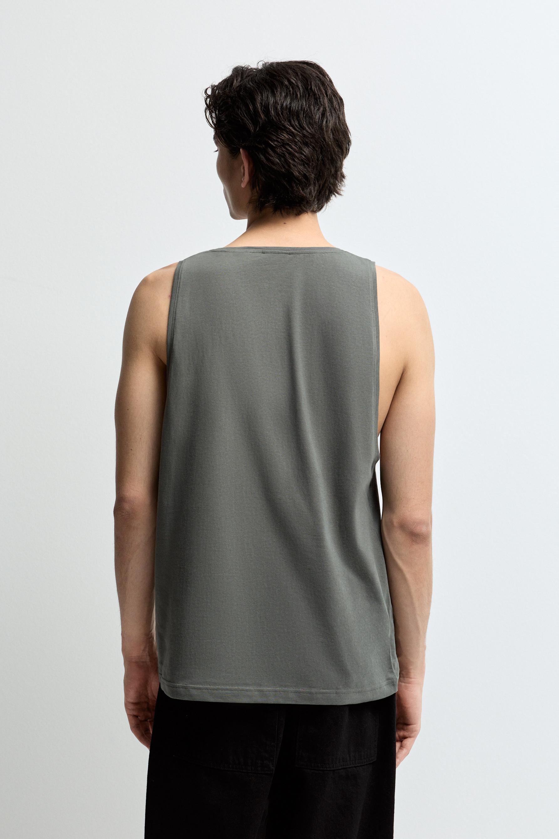 Basic tank top — GREEN