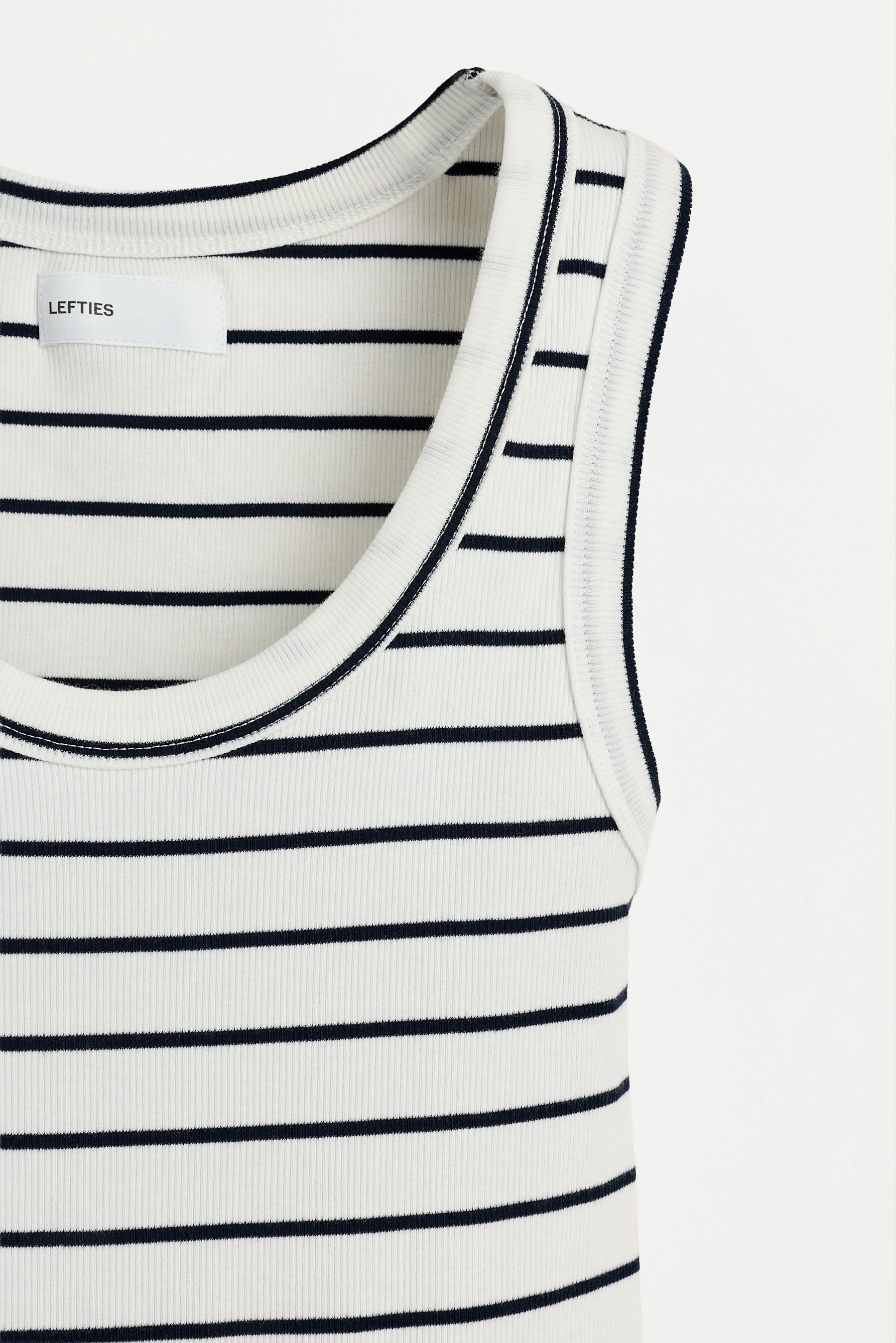 Racerback top — STRIPED