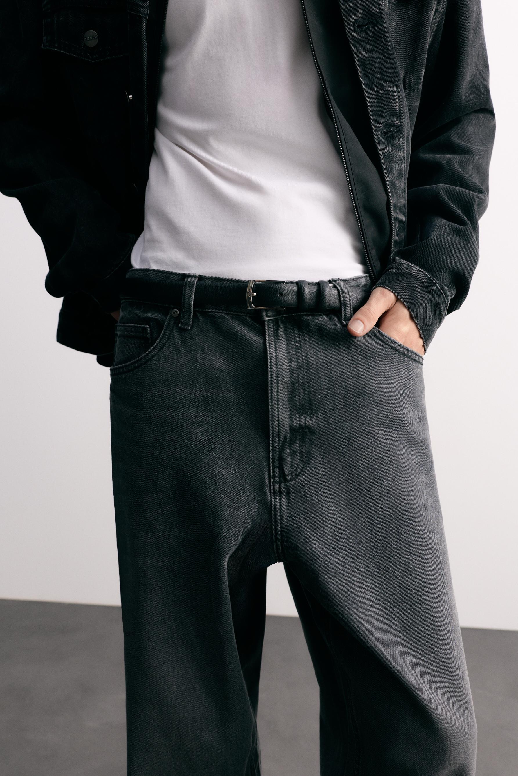 Cinturón fino textura