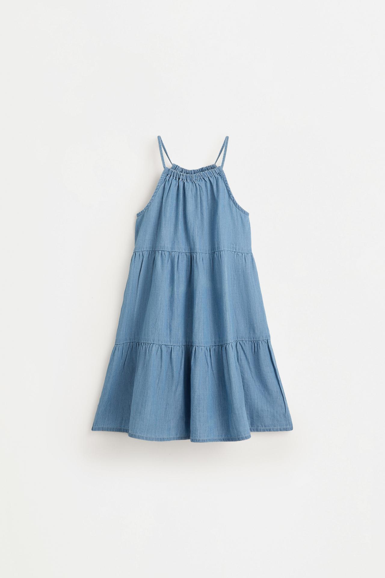 Lightweight denim dress — PALE BLUE