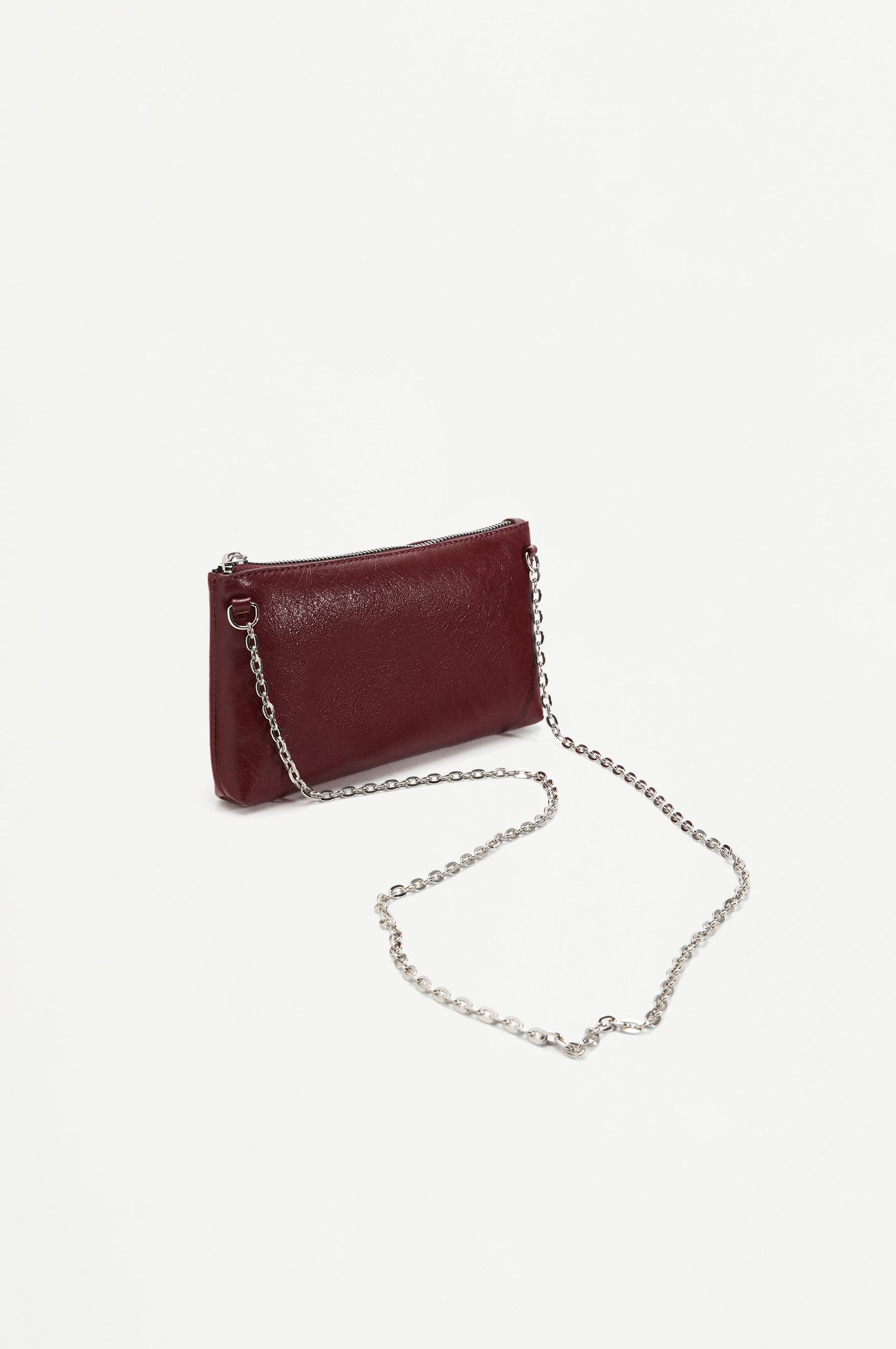 Crossbody bag — BURGUNDY