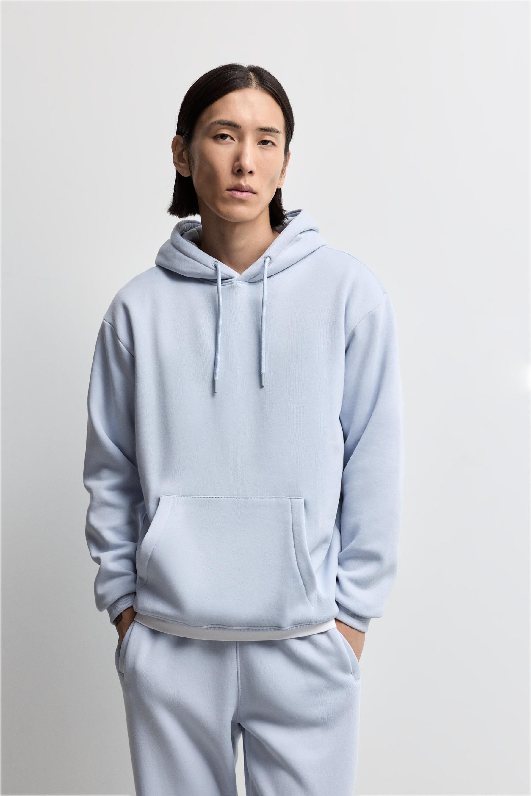 Basic hoodie — SKY BLUE