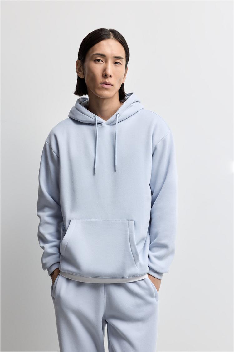 Basic hoodie — SKY BLUE