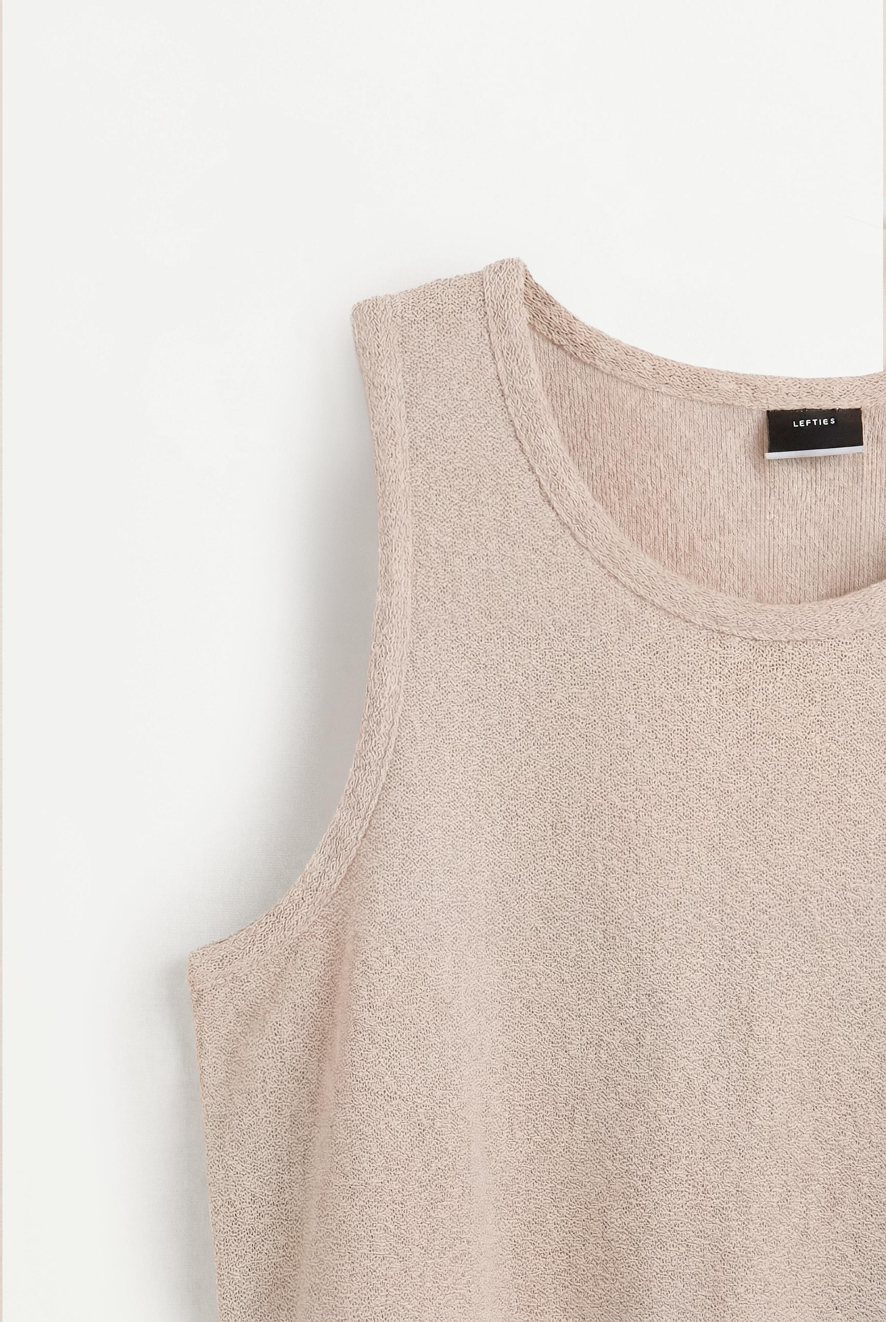 Rustic tank top — CAMEL