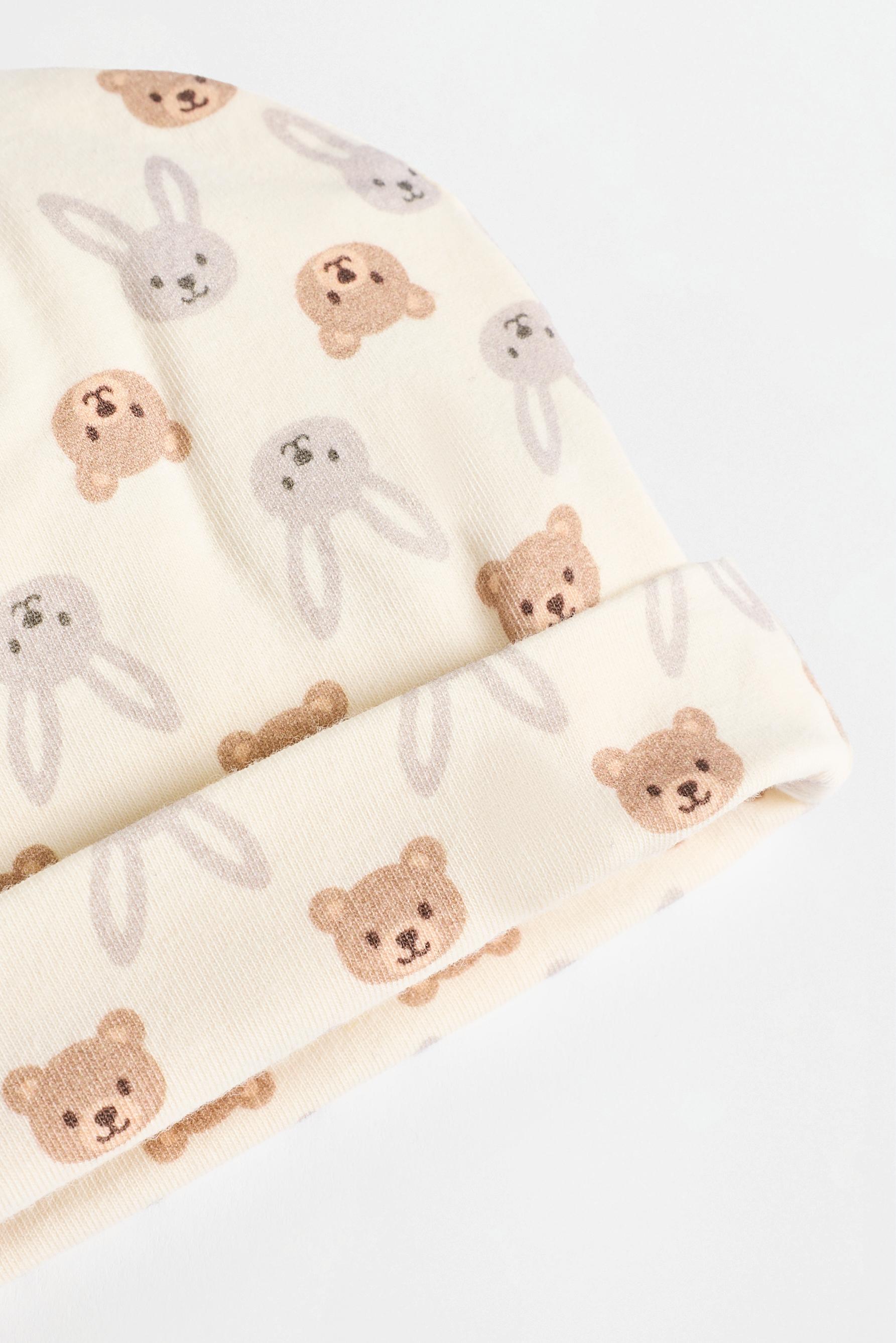 Bear and bunny hats (Pack of 2) — ECRU/BEIGE