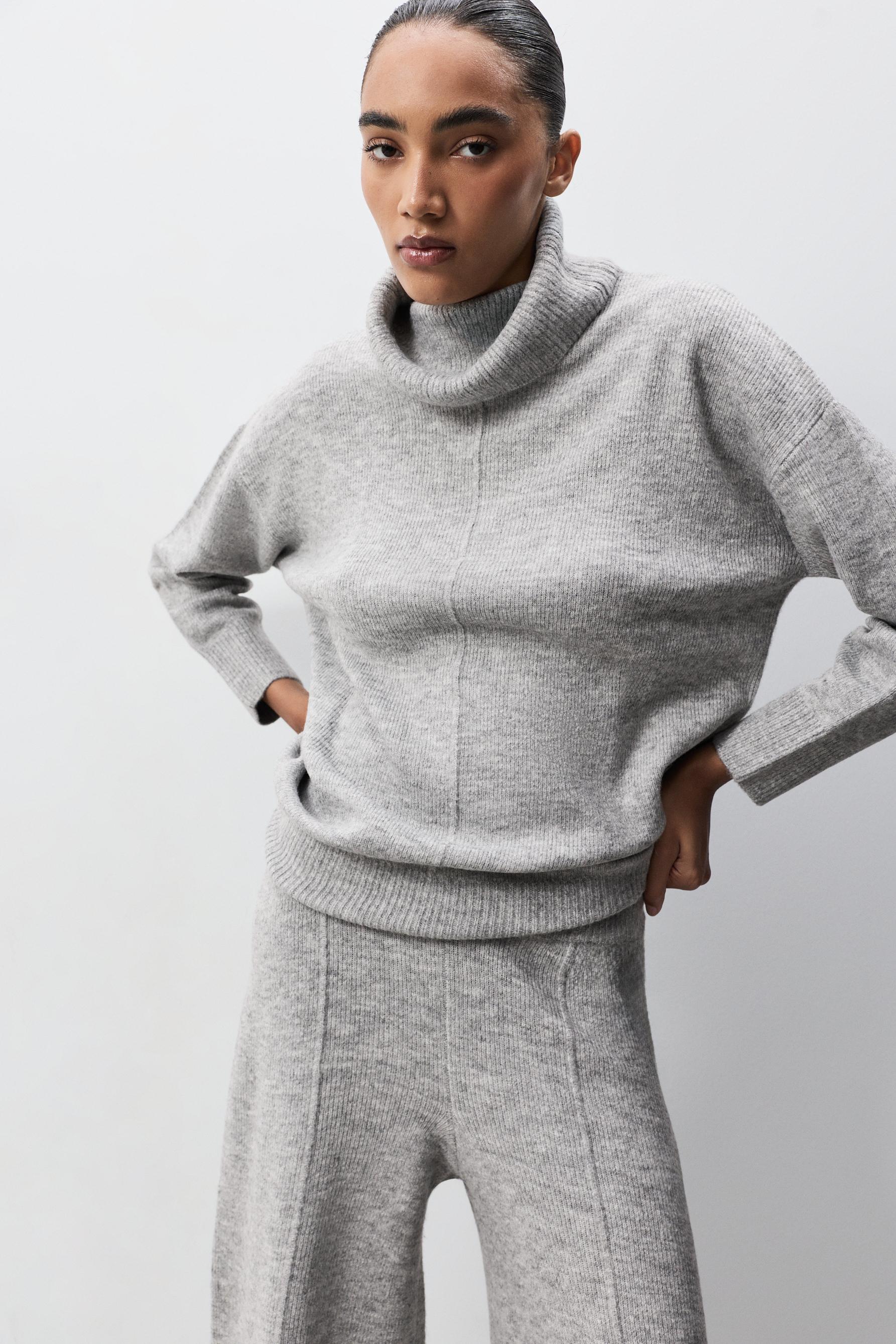 Jersey cuello vuelto nervio