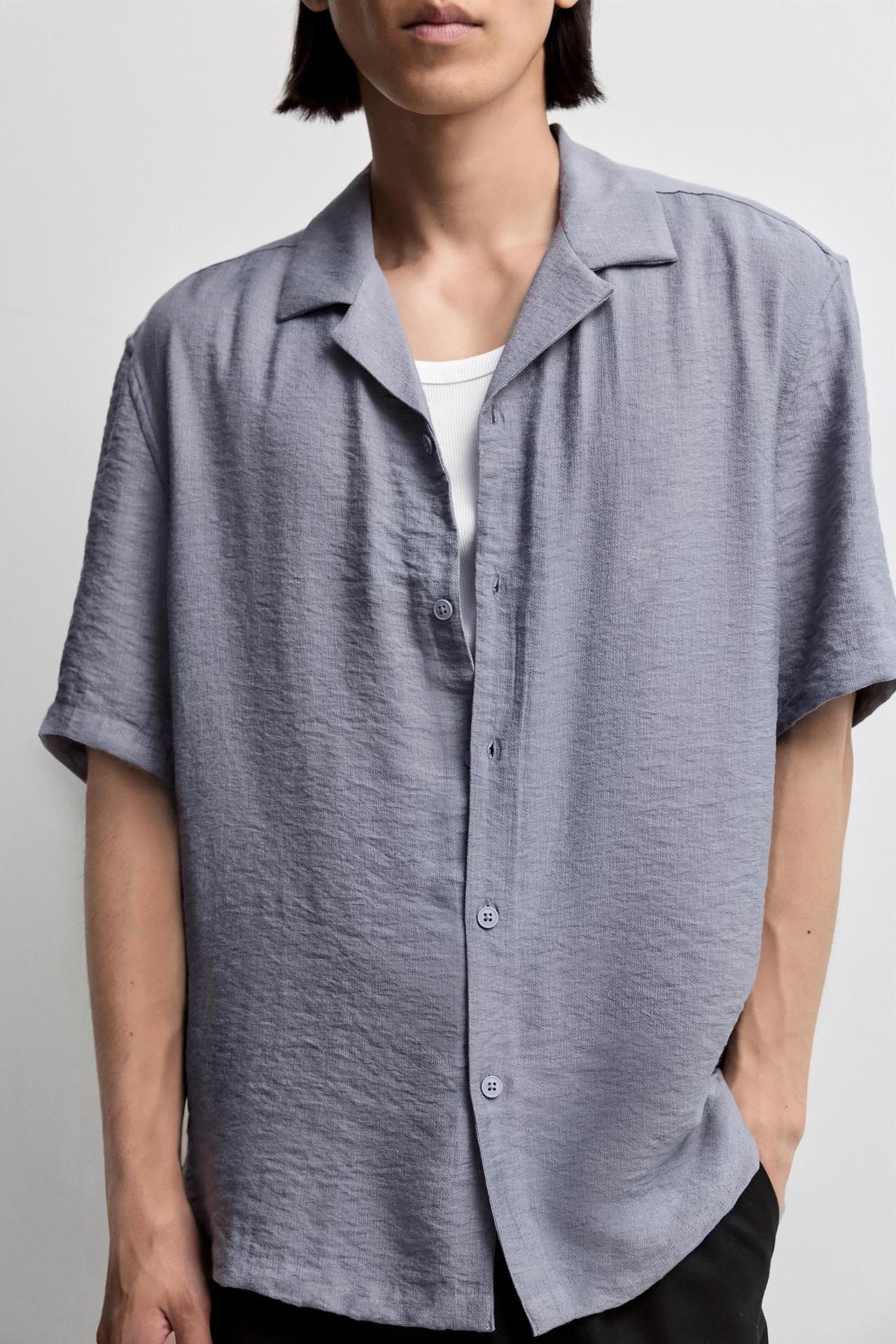 Flowing shirt — GREY