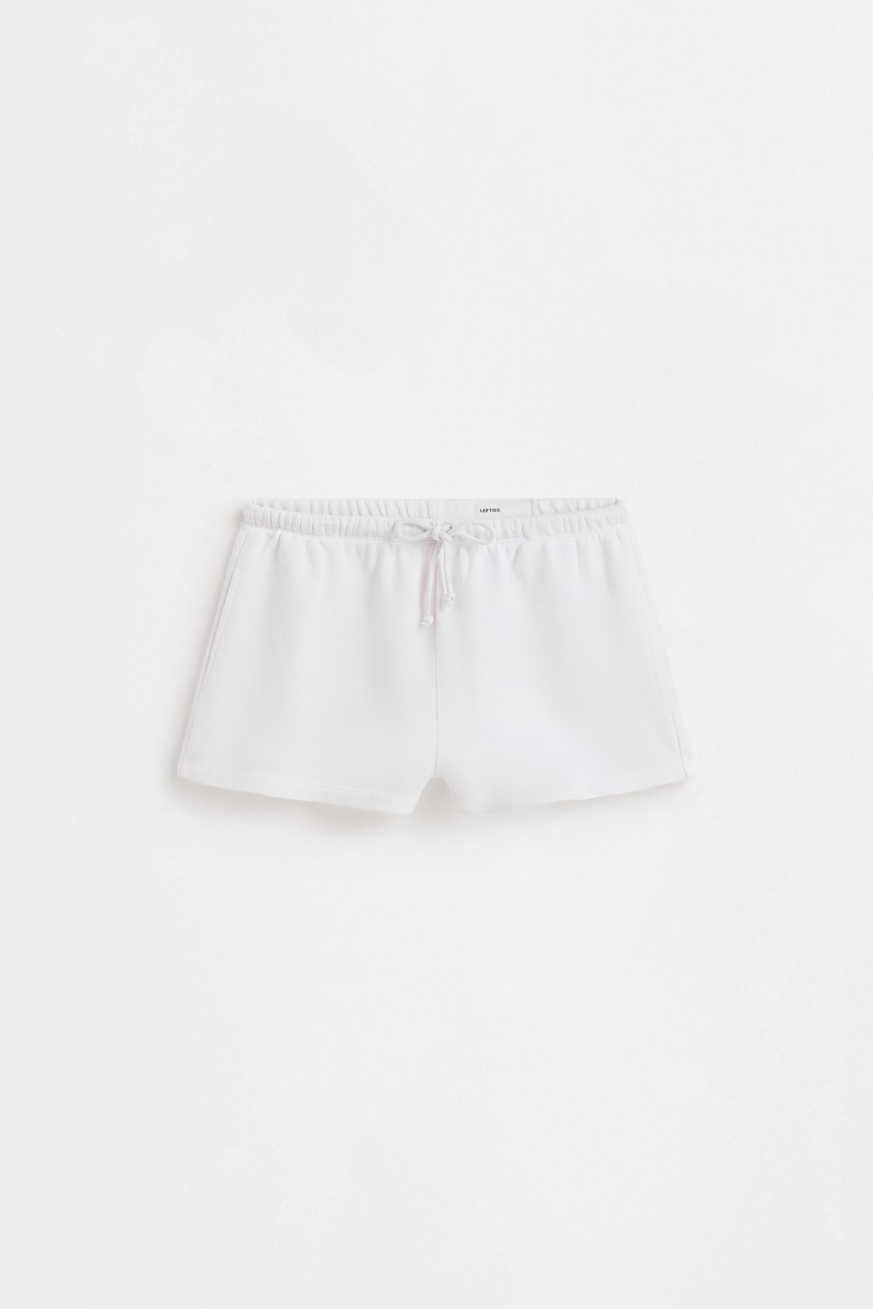 Plush shorts — OFF WHITE