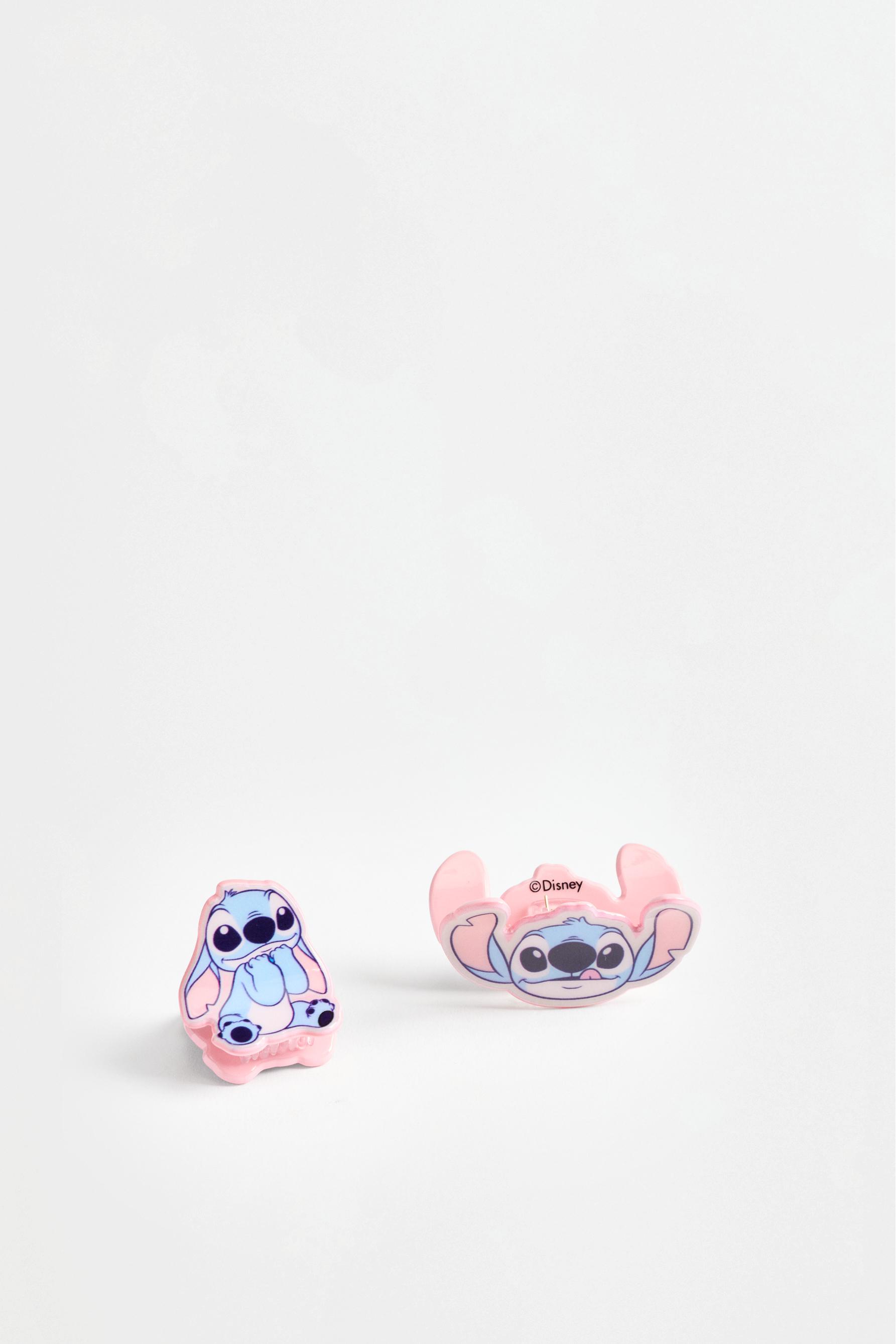 Stitch ©Disney hair ties and clips (10-piece set) — BLUE