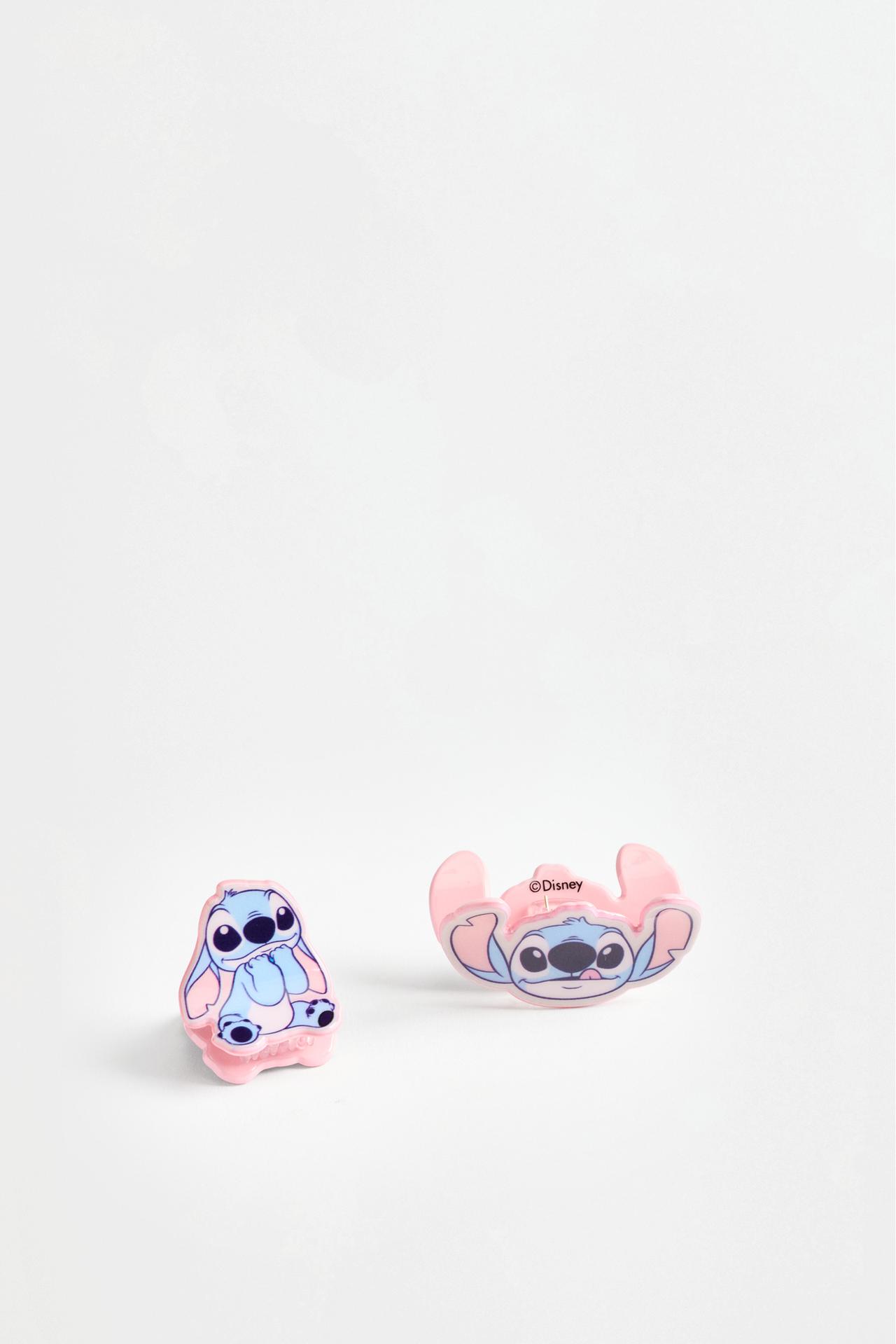 Stitch ©Disney hair ties and clips (10-piece set) — BLUE