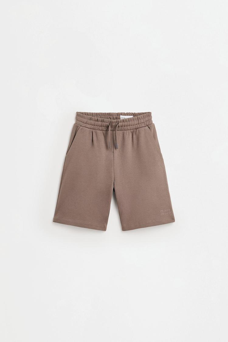 Interlock jogger Bermuda shorts — OCHRE