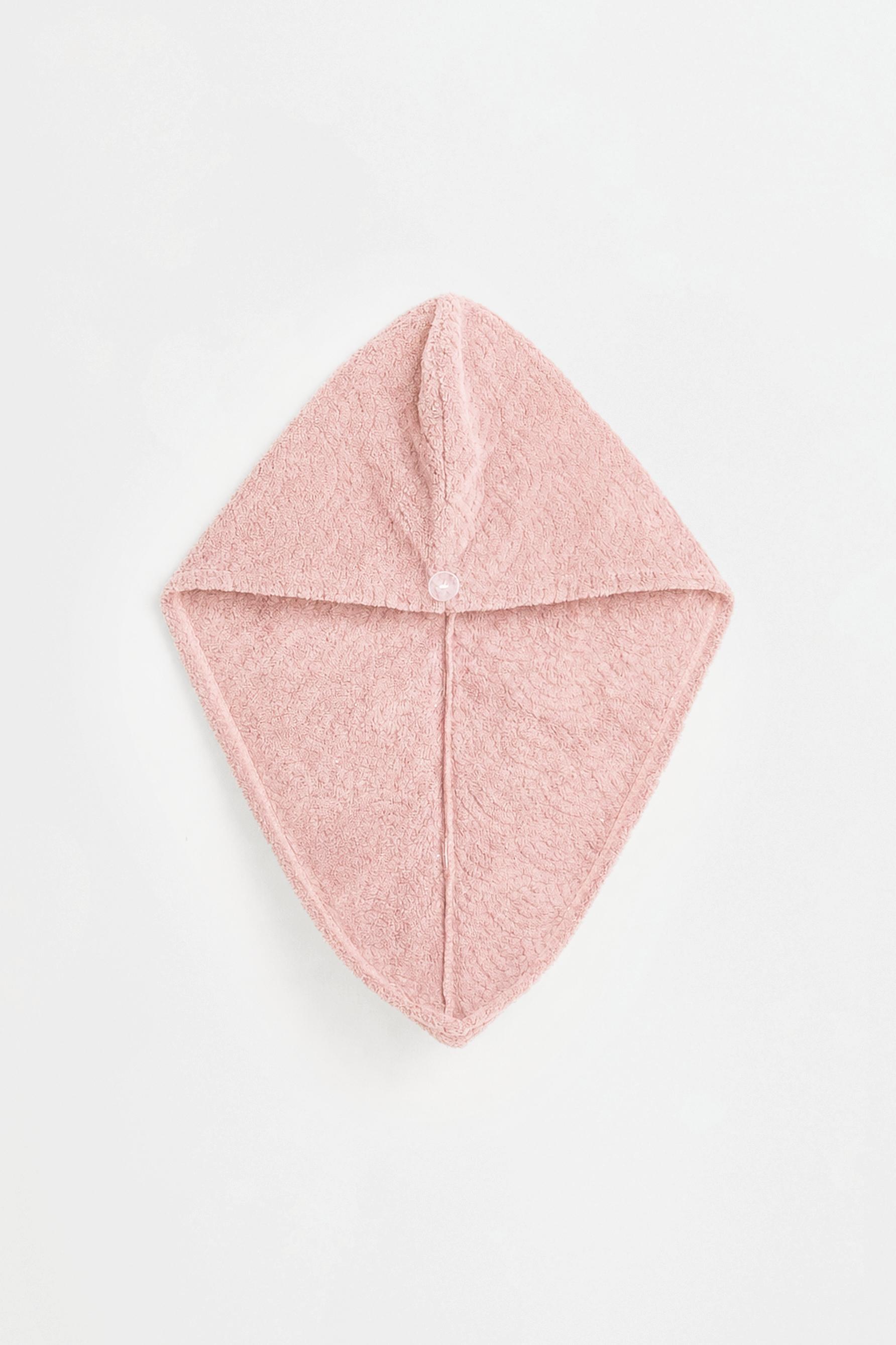 Hair turban towel — PASTEL PINK
