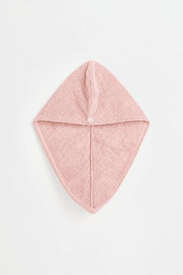 Hair turban towel — PASTEL PINK 1
