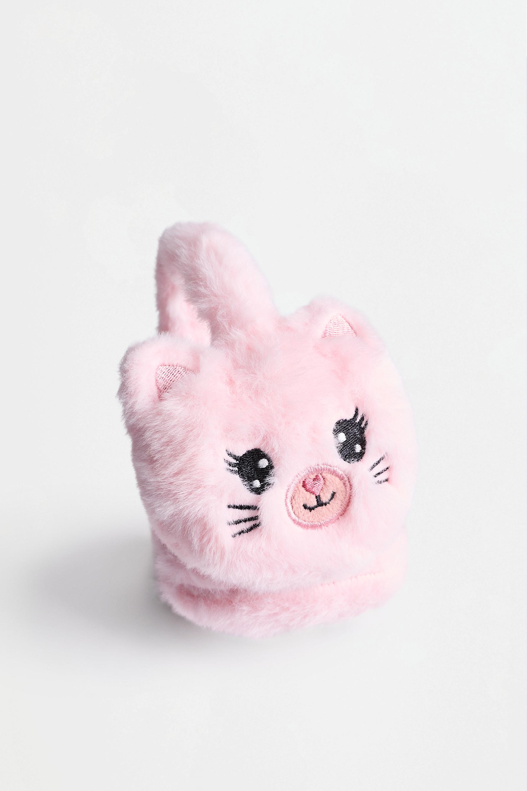 Cat earmuffs — PASTEL PINK