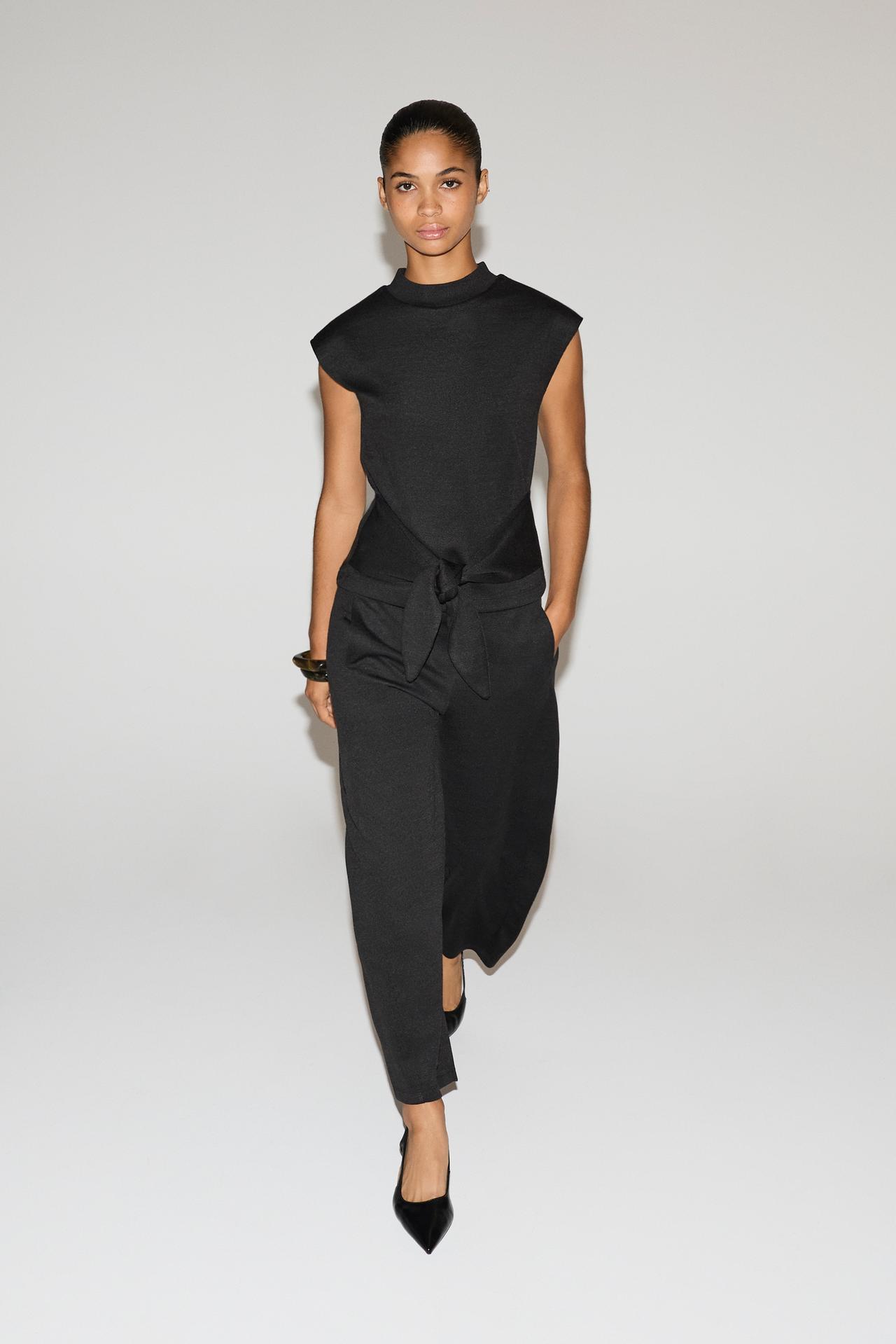 Sarouel trousers — BLACK