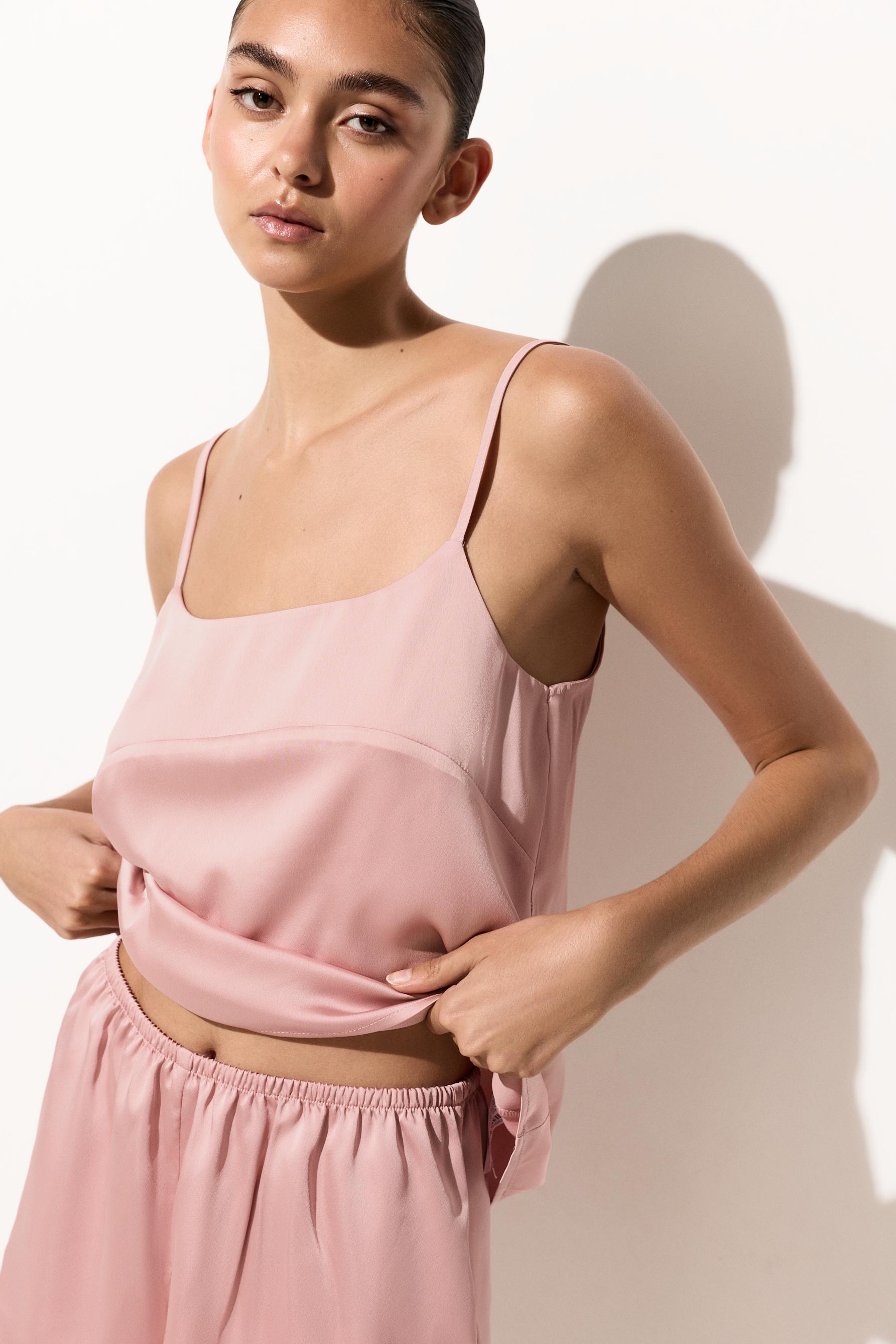 Satin short pyjamas — PINK