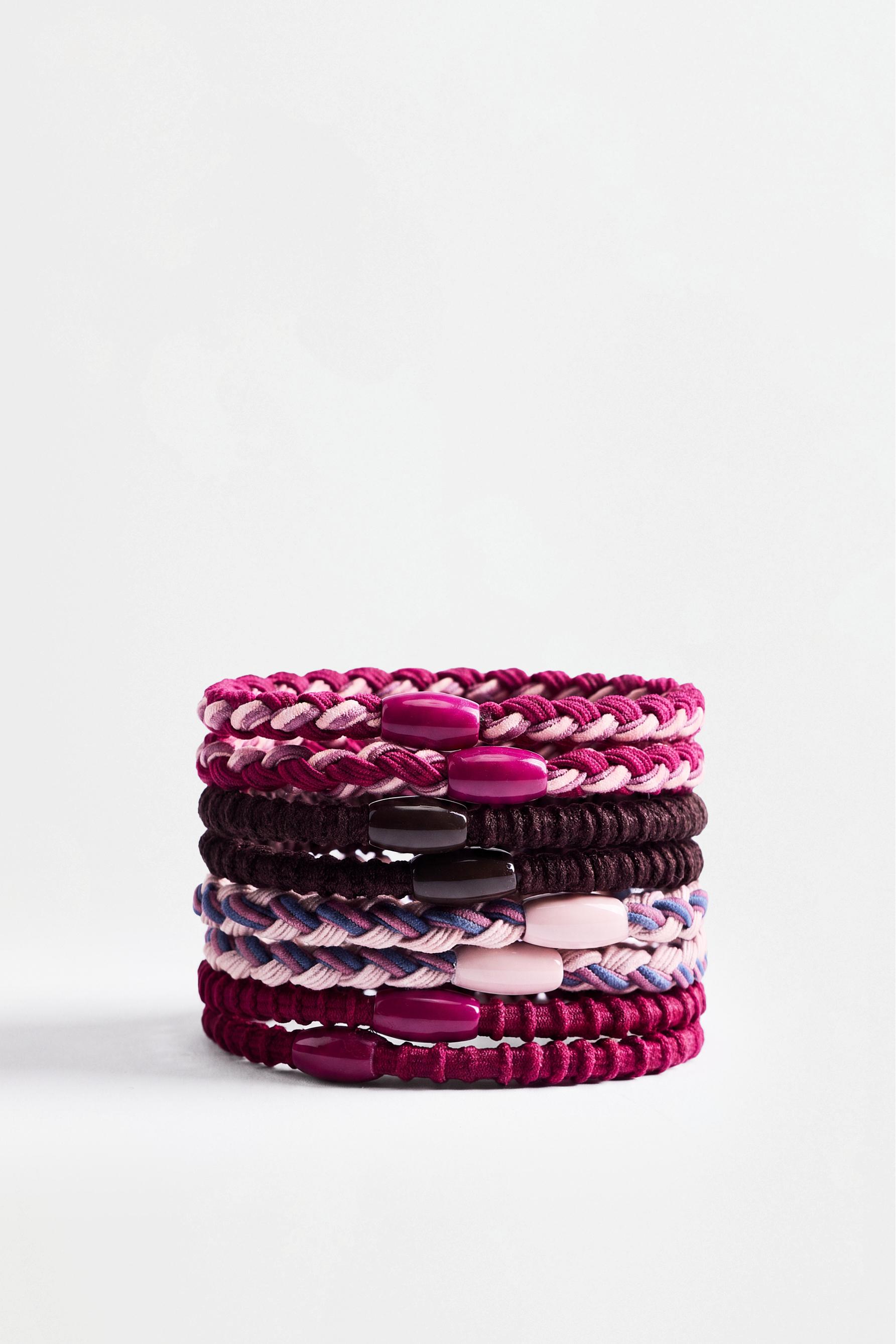 Hair ties (8-pack) — VARIOUS