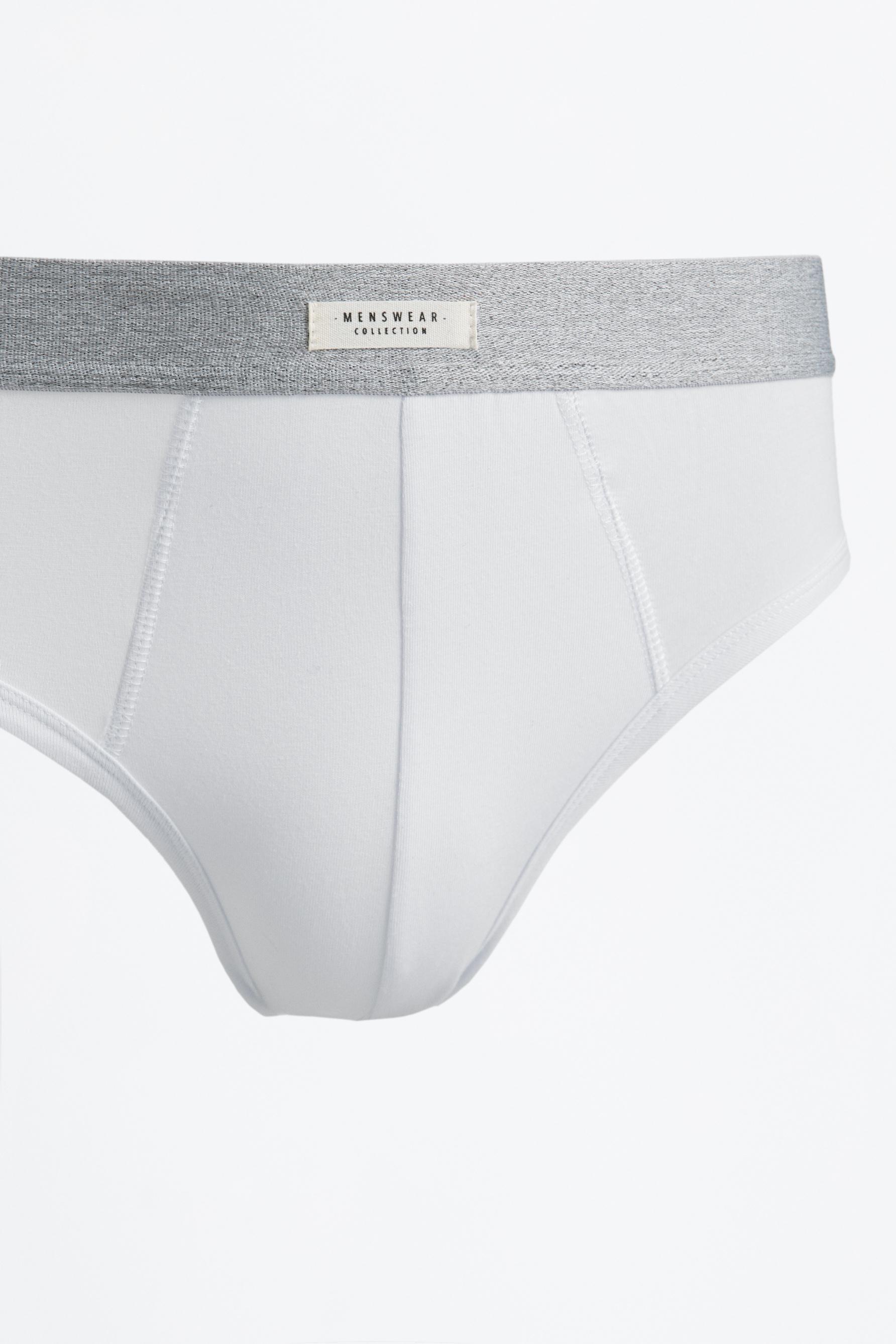 Briefs (3-Pack) — GREY