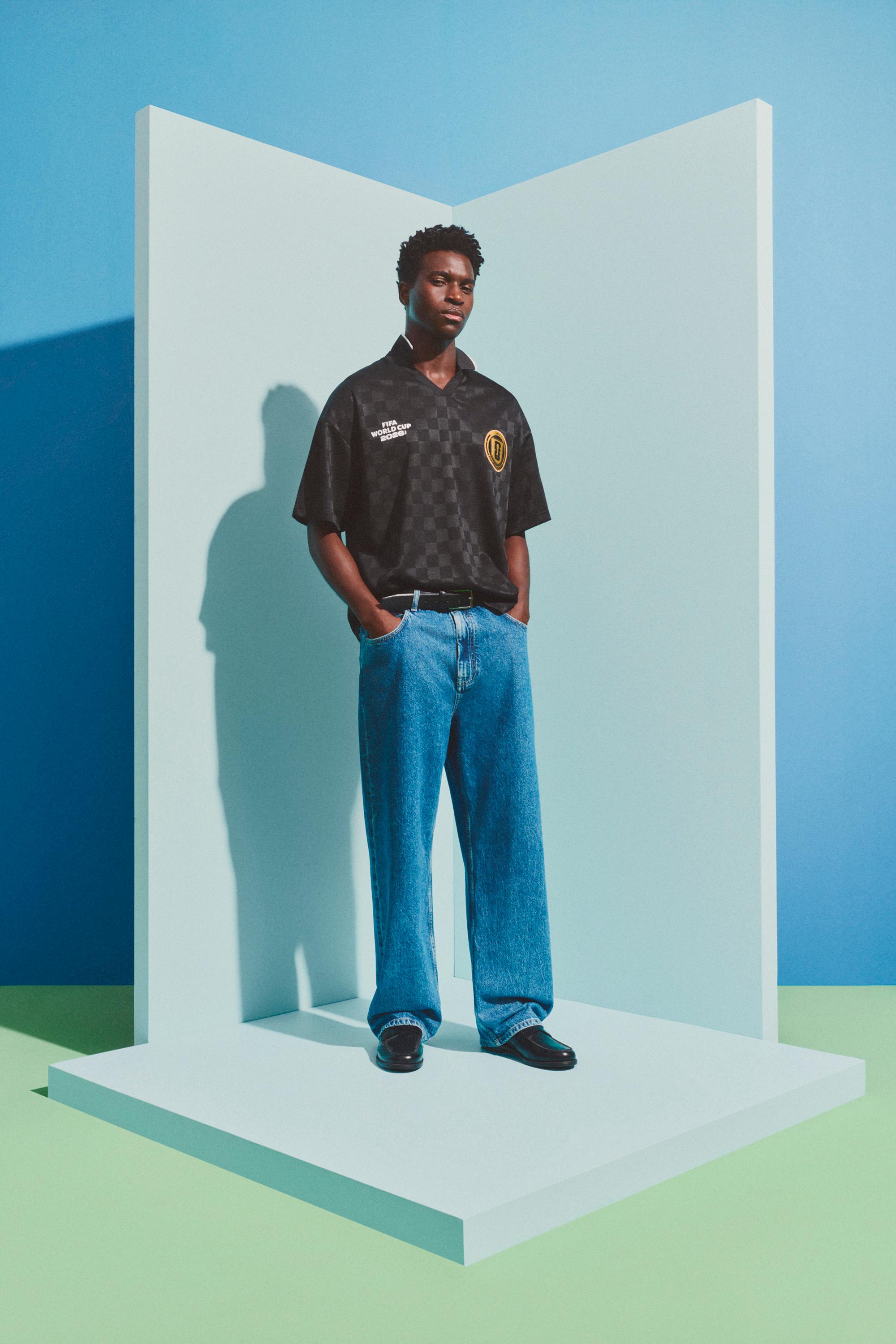 Men's FIFA World Cup 2026 Sports Polo — BLACK
