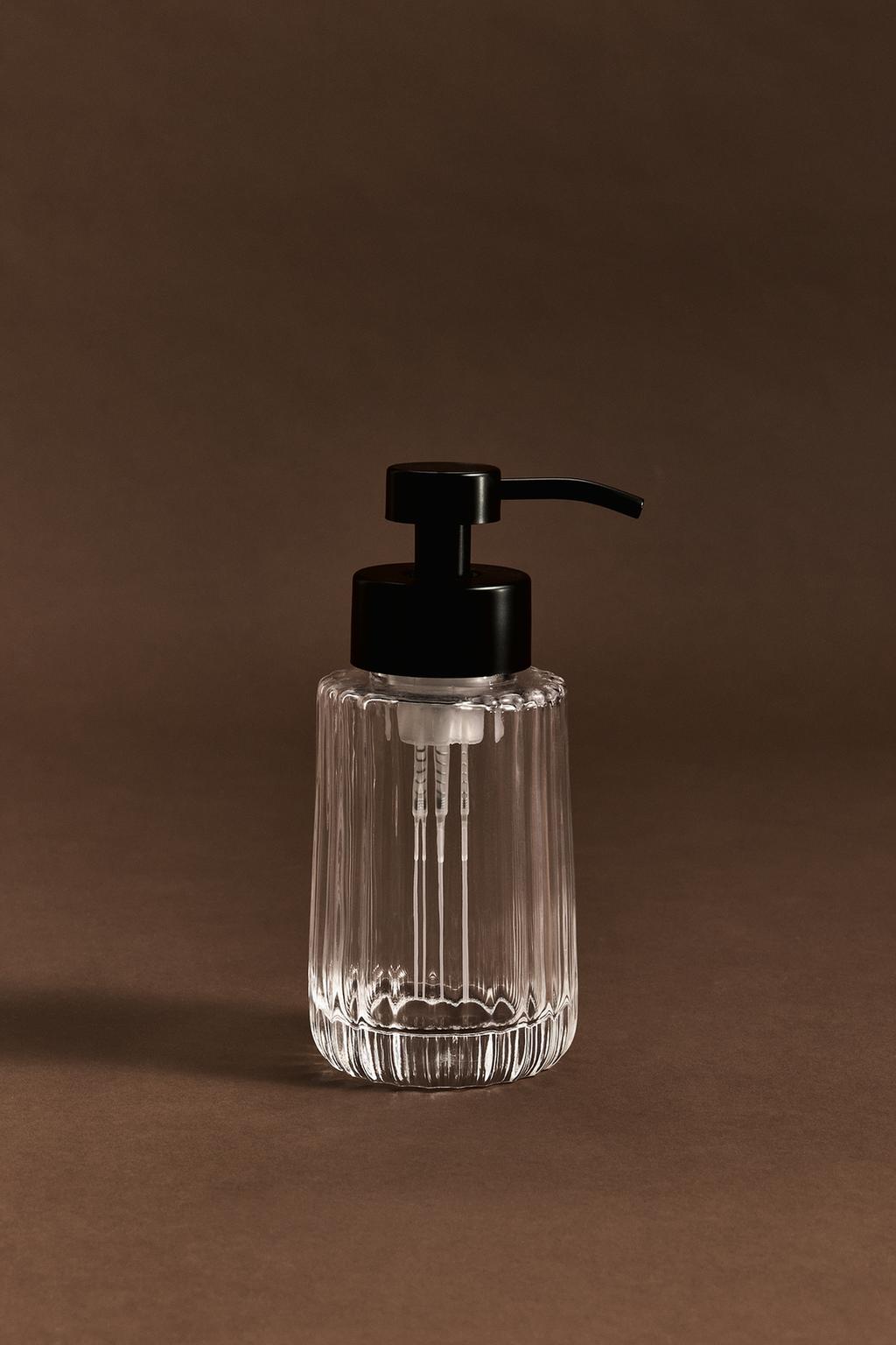 Dispensador jabón vidrio