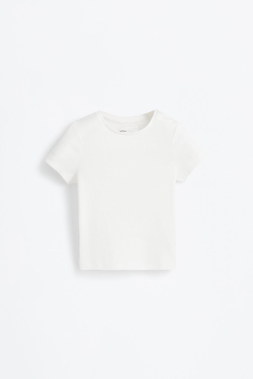 Ribbed T-shirt