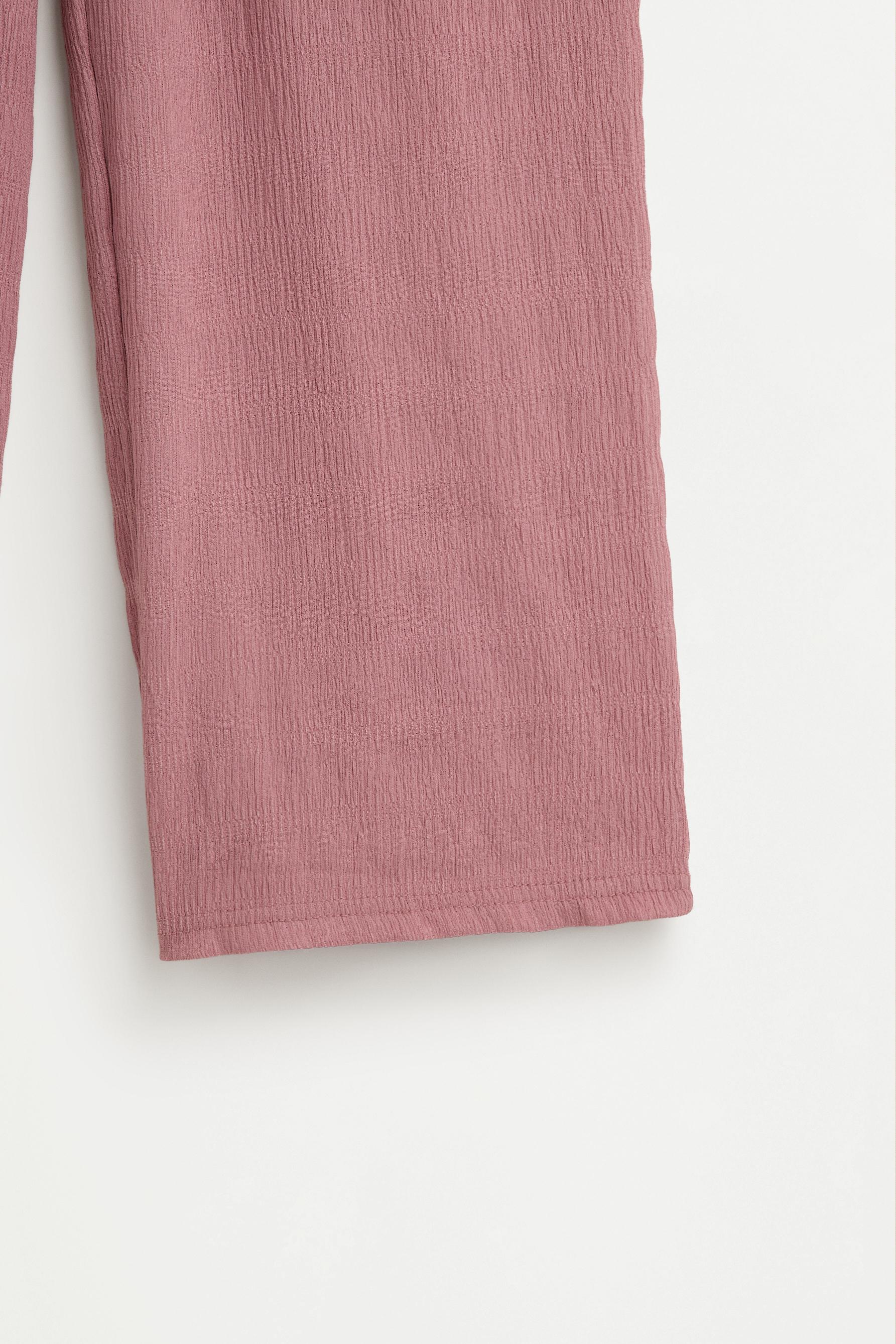 Crepe culottes — PALE PINK