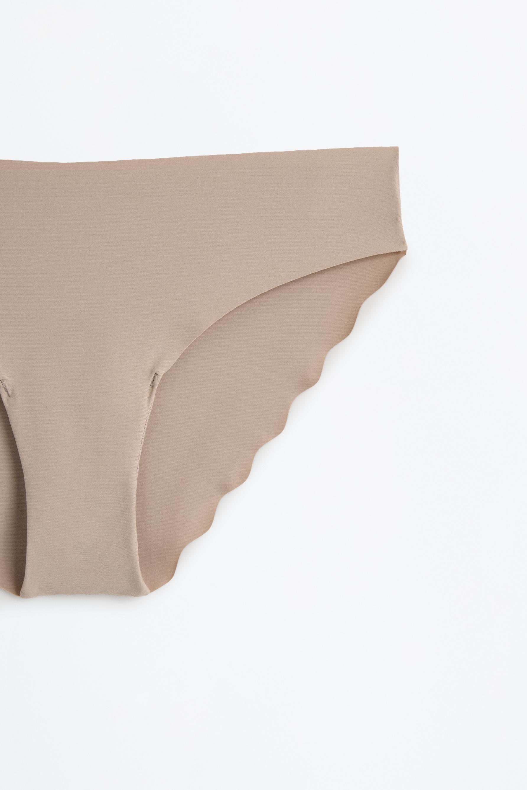 Pack of 3 classic microfibre briefs — BROWN