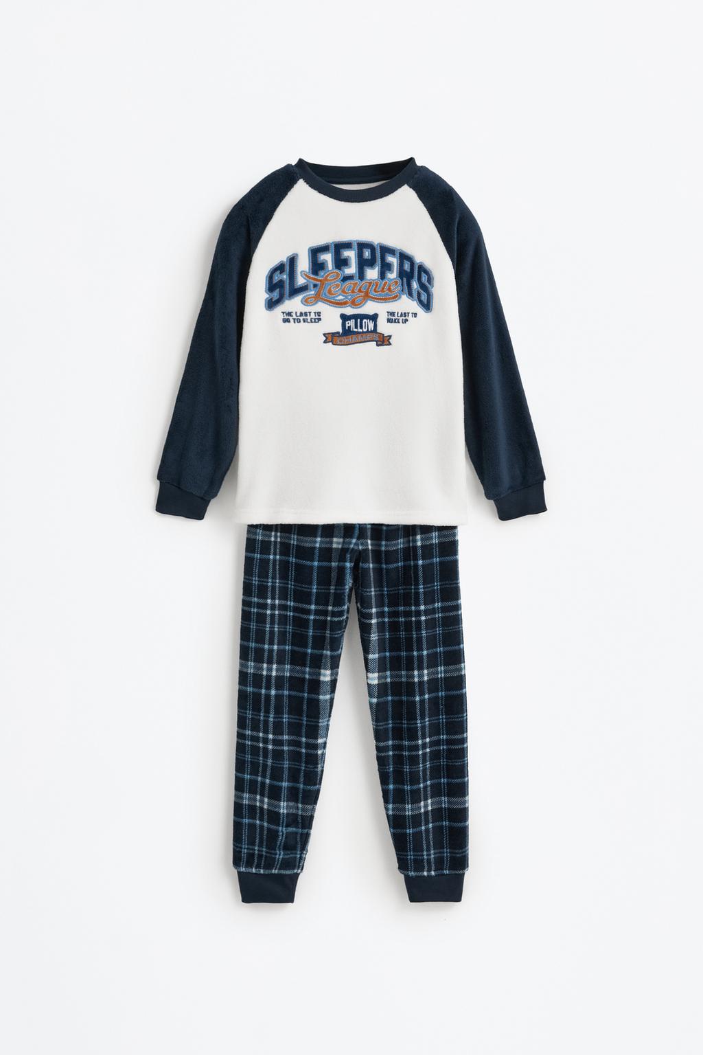 Fuzzy patch pyjamas