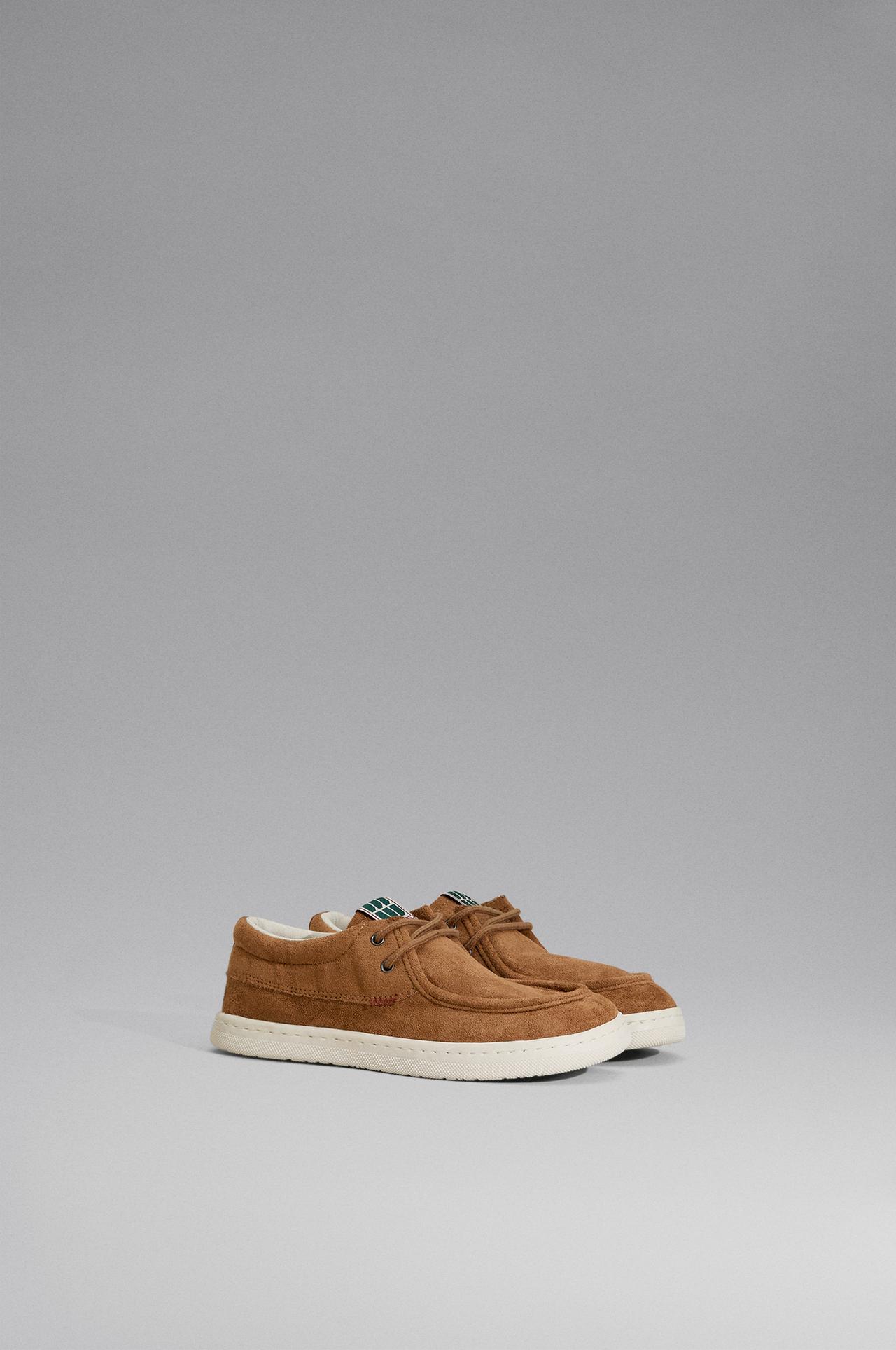Barefoot dress sneakers — BROWN