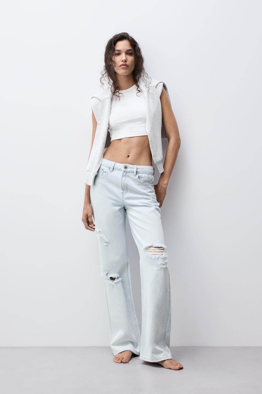 Geniş paça slim fit jean