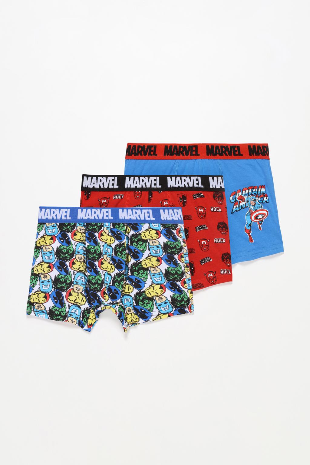 Pack of 3 Superheroes ©Marvel boxers