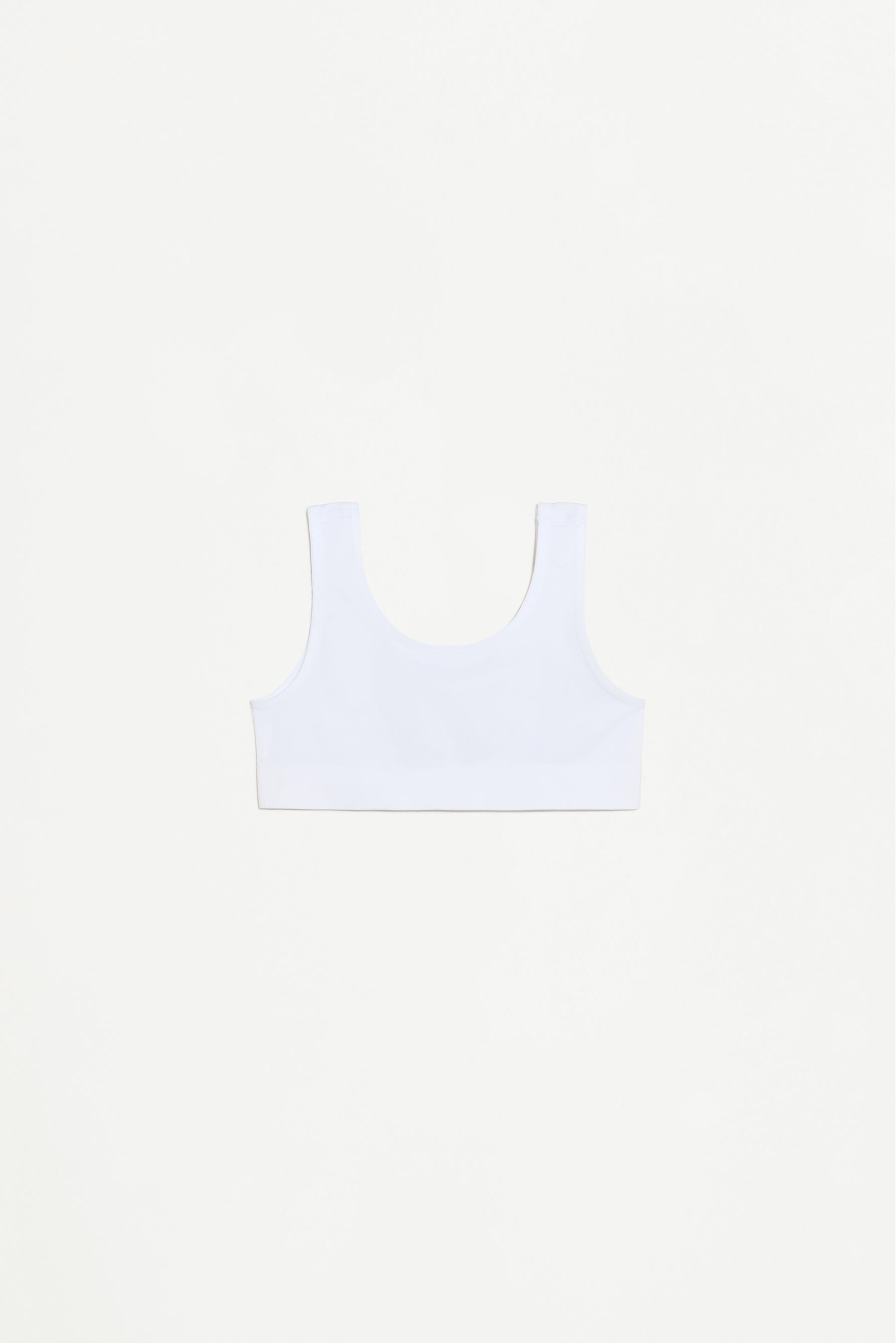 2-pack of seamless tops — WHITE/GREY